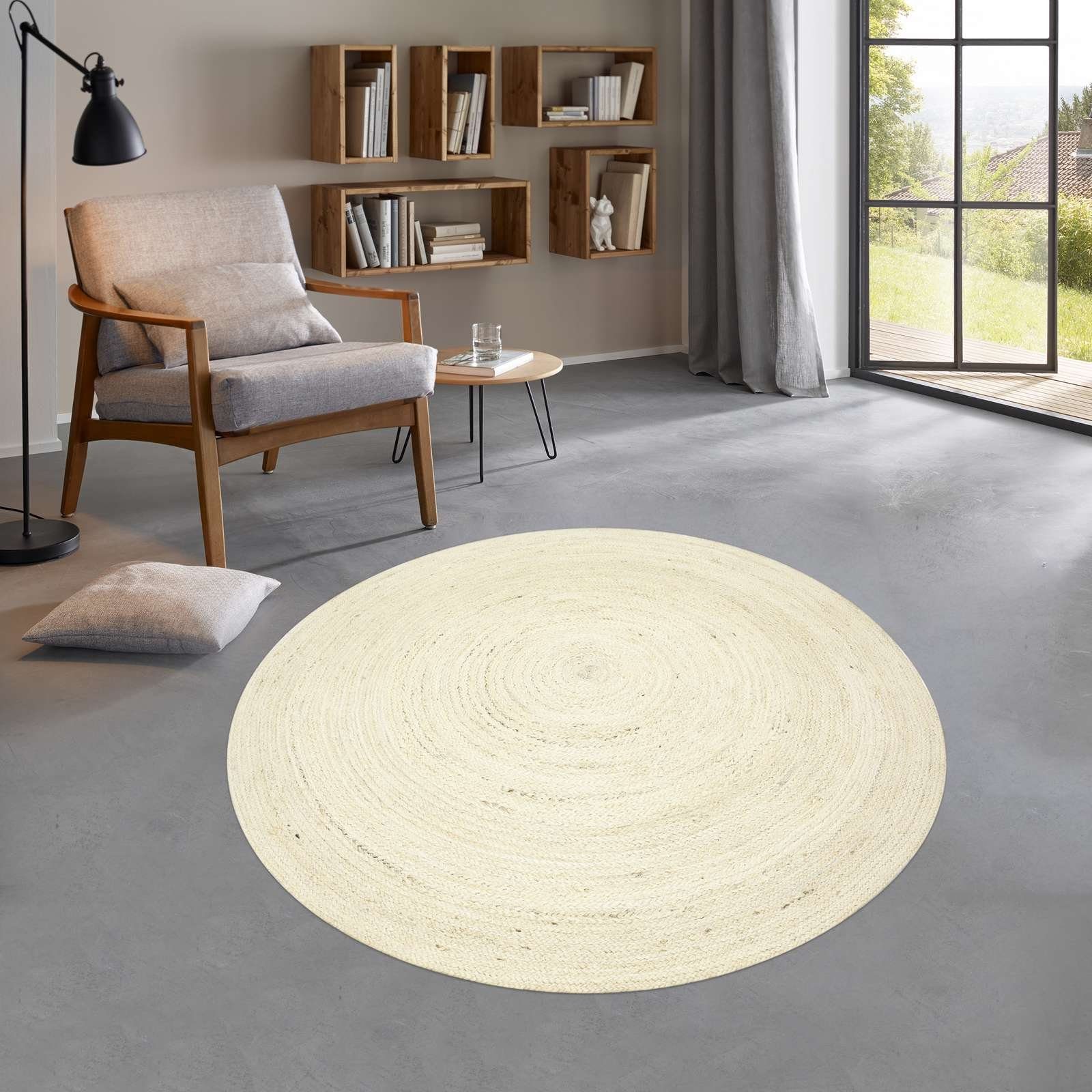 TaraCarpet Teppich Jute Teppich Mani Colour günstig online kaufen