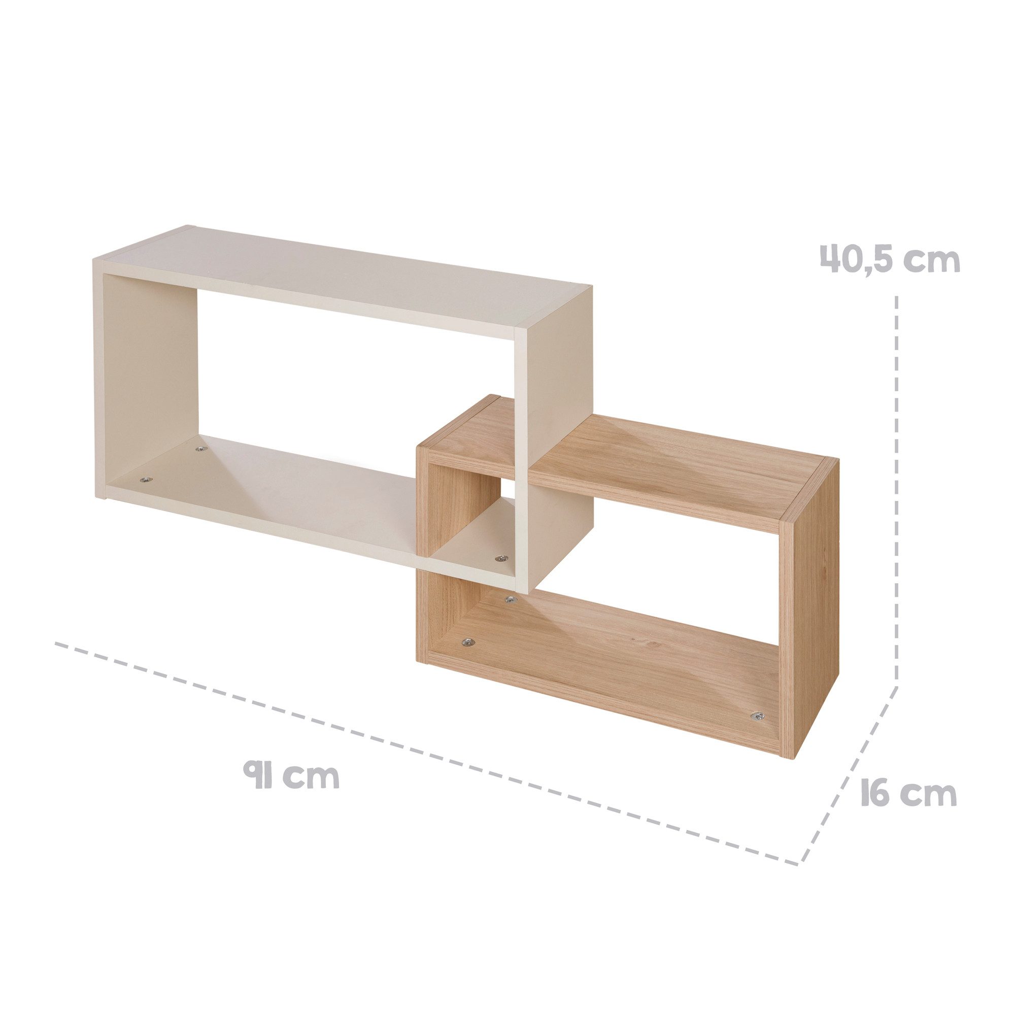 roba® Wandregal Cashmere - passend zu roba Kinderzimmer Jil & Sidney – Bild 3 von 5