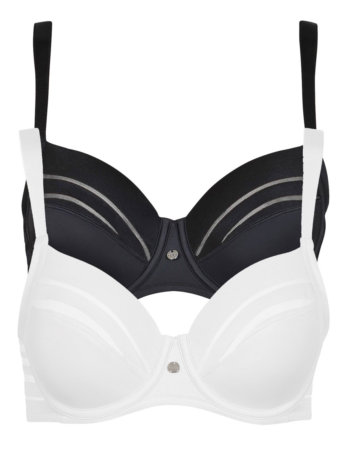 Lisca Bügel-BH 2er Pack Bügel BH Alegra (Spar-Set, 2-tlg) Stützfunktion