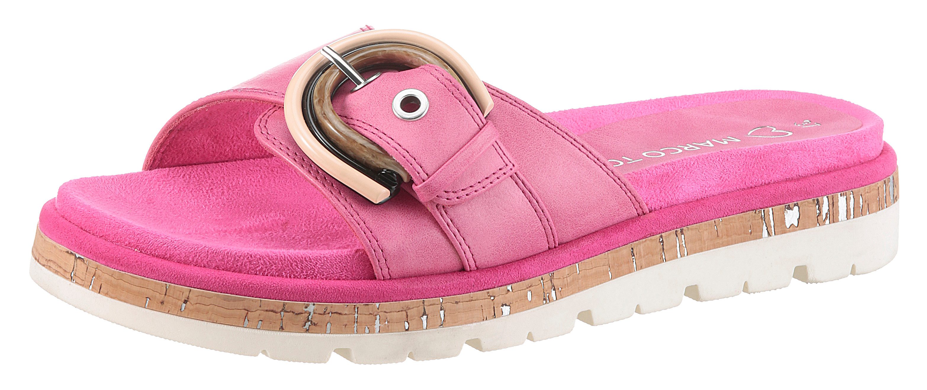 MARCO TOZZI Pantolette, Plateau, Sommerschuh, Schlupfschuh günstig online kaufen