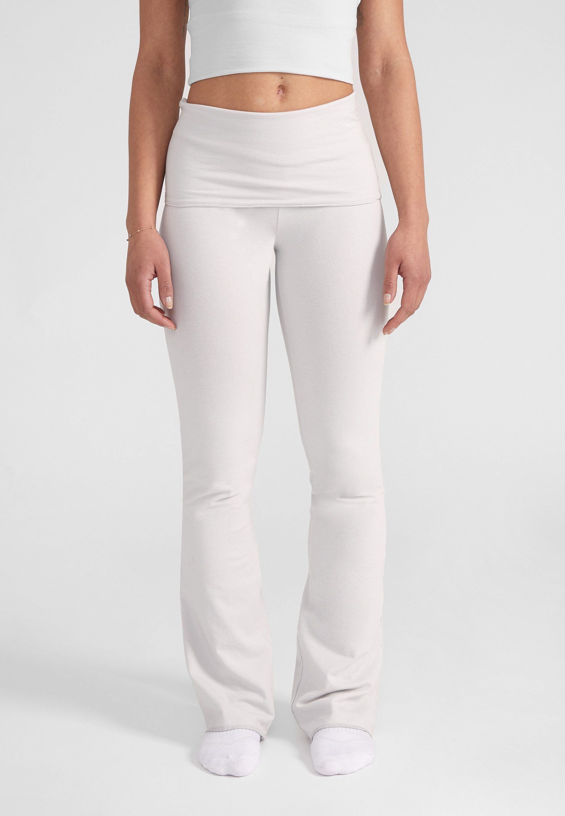 Style Republic Yogahose Freizeithose mit Foldover-Bund günstig online kaufen