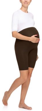 Merry Style Umstandsleggings Damen Kurze Umstandsleggings aus Viskose MS10-299 (1-tlg) elastischer Bund