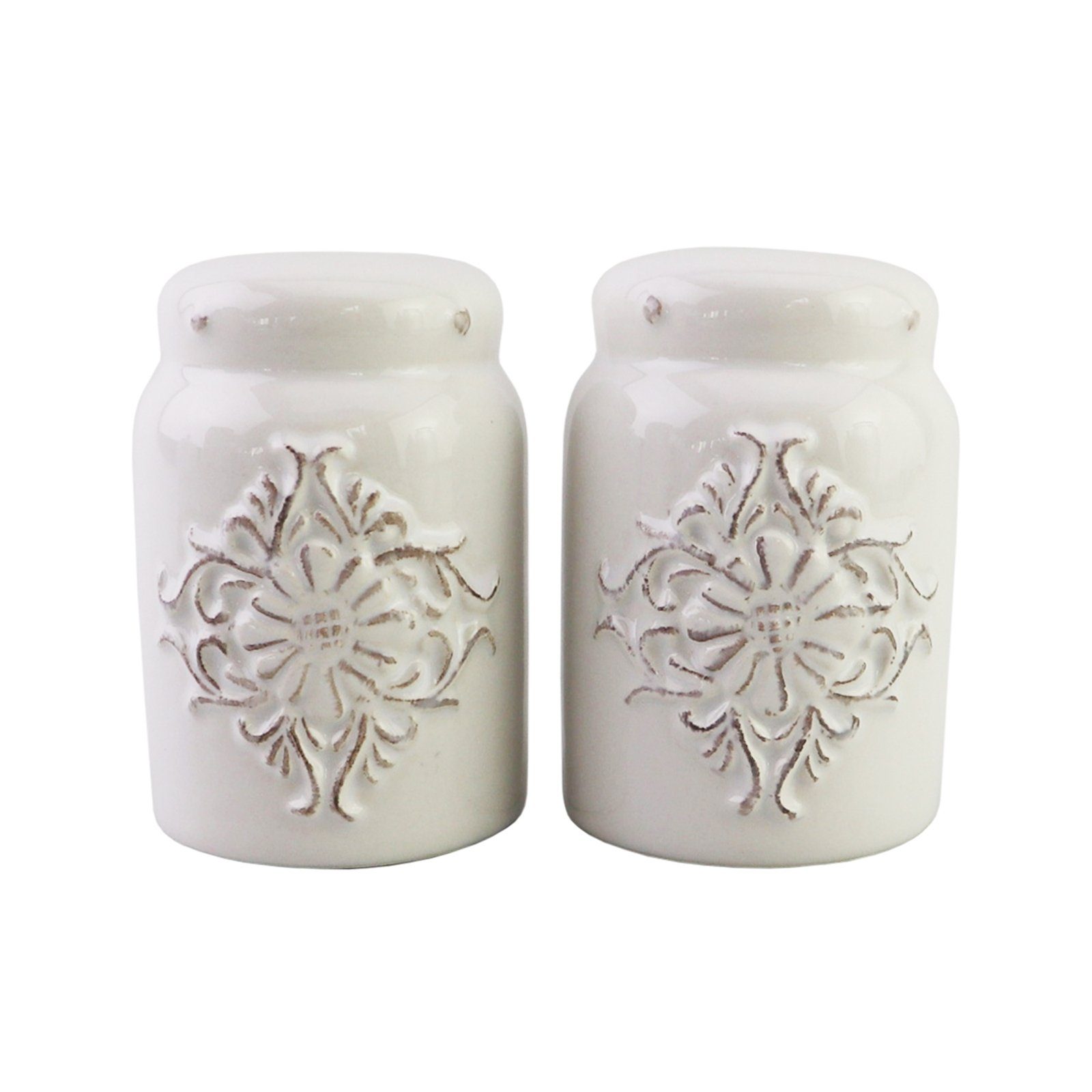 Neuetischkultur Salz- / Перечницы Salz - und Перечницы Keramik weiß Bessie, (Set, 2-tlg), Шейкер для специй