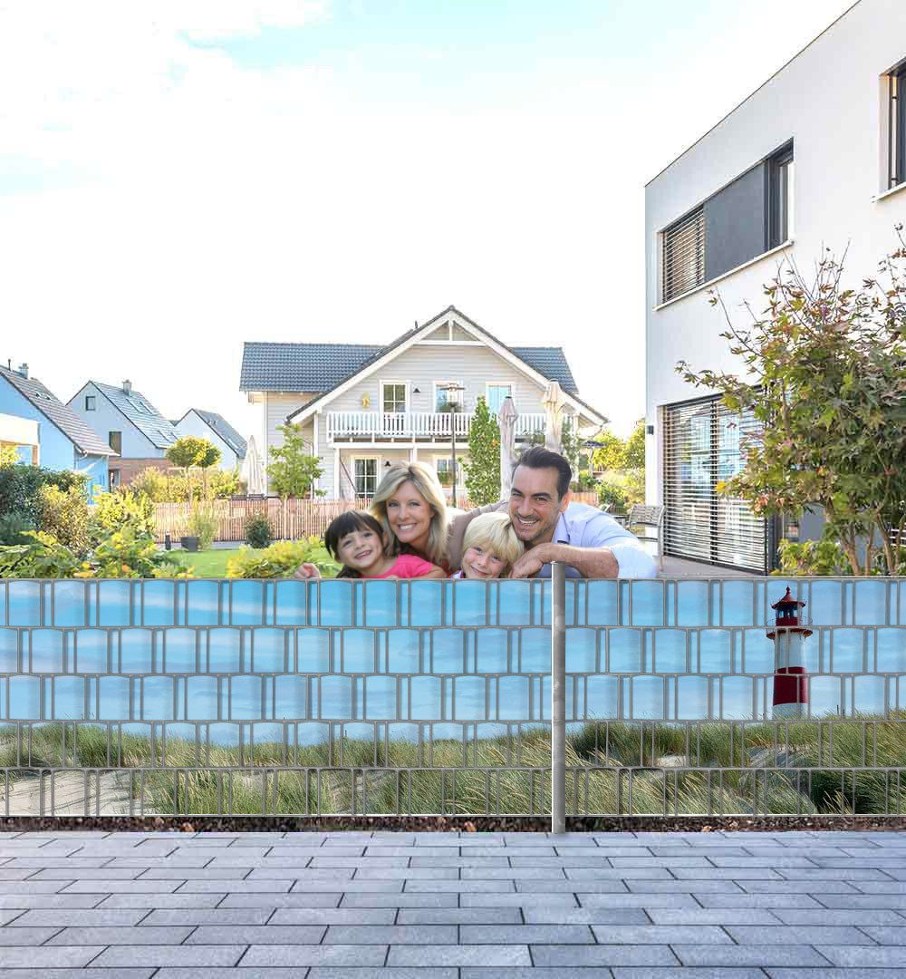 MyMaxxi Sichtschutzstreifen Sichtschutzstreifen Leuchtturm an der günstig online kaufen