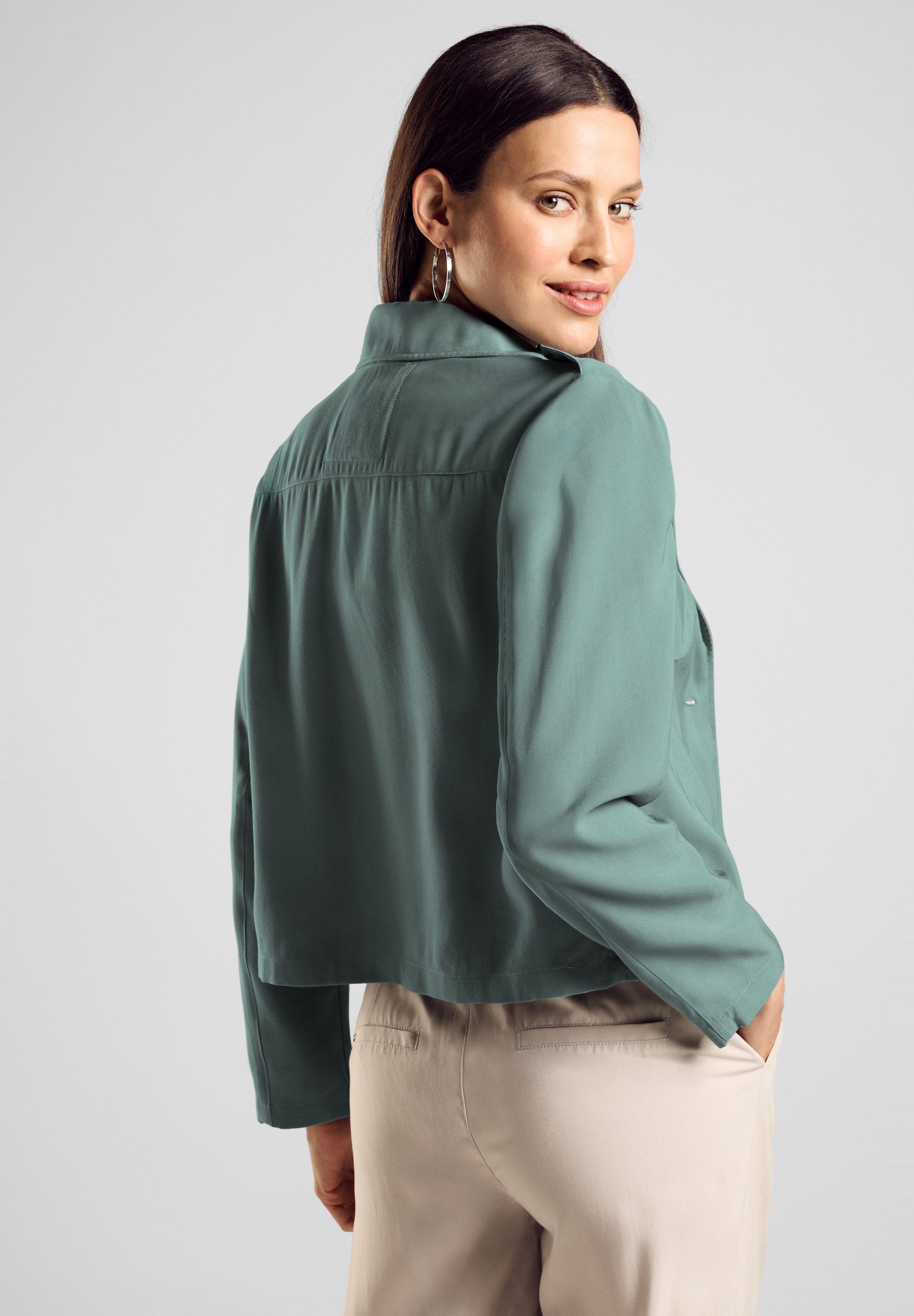 STREET ONE Kurzjacke mit Reverskragen günstig online kaufen