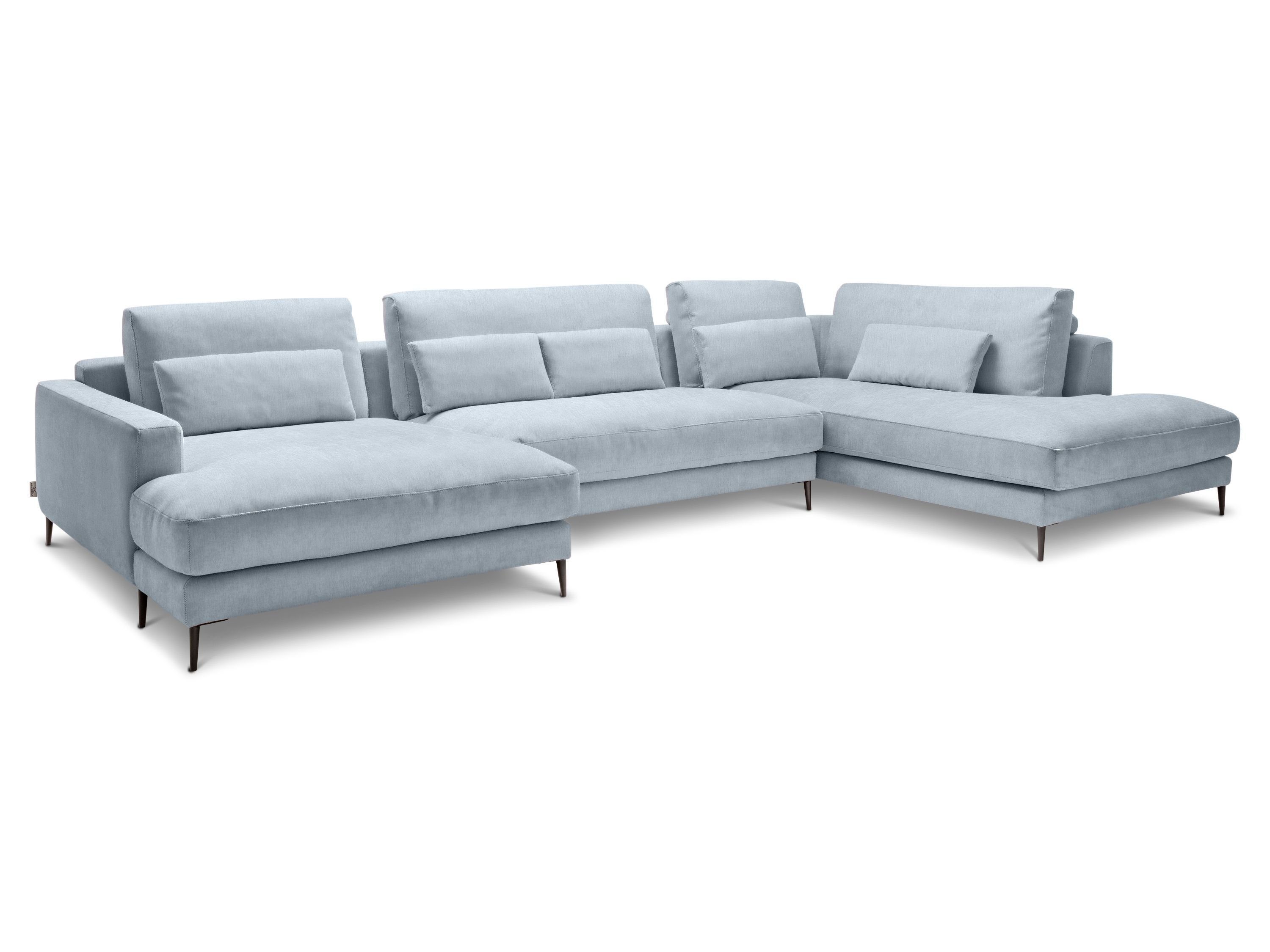 SANSIBAR Living U-F 170x223 (U-F RÖMÖ LIGHTBLUE Polsterecke Polsterecke cm 170x223 SANSIBAR cm) Polsterecke,