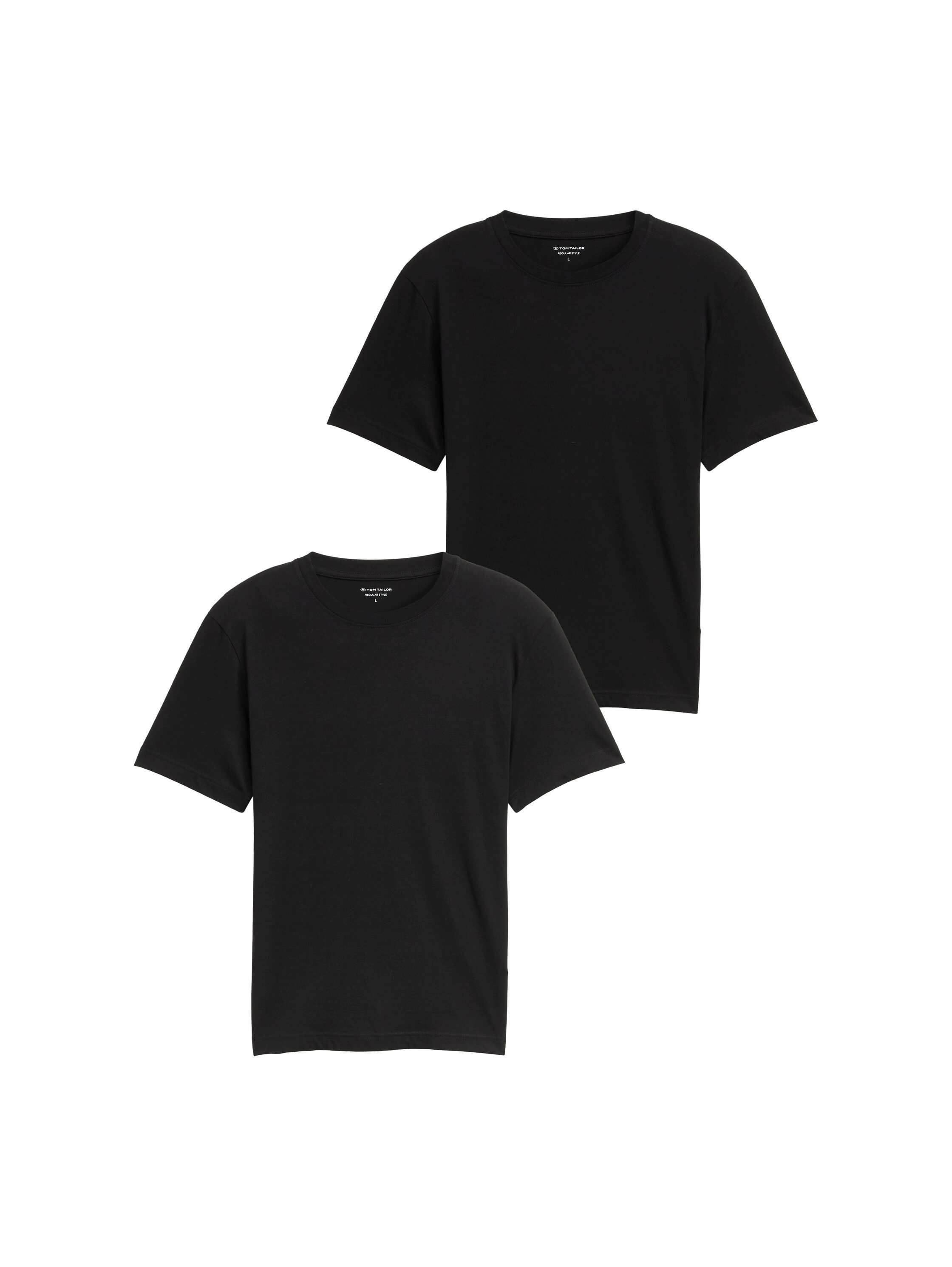 T-Shirt T-Shirts aus Baumwolle im 2er-Pack