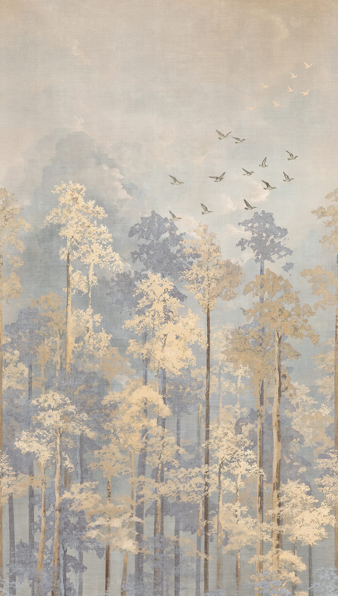 A.S. Création Fototapete Waldtapete Beige 791447 günstig online kaufen