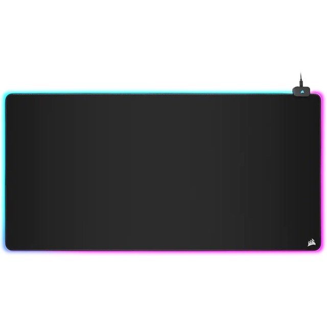 Corsair Gaming Mauspad MM700 RGB Extended 3XL Gaming-Mauspad, DREI-Zonen-RGB-Beleuchtung