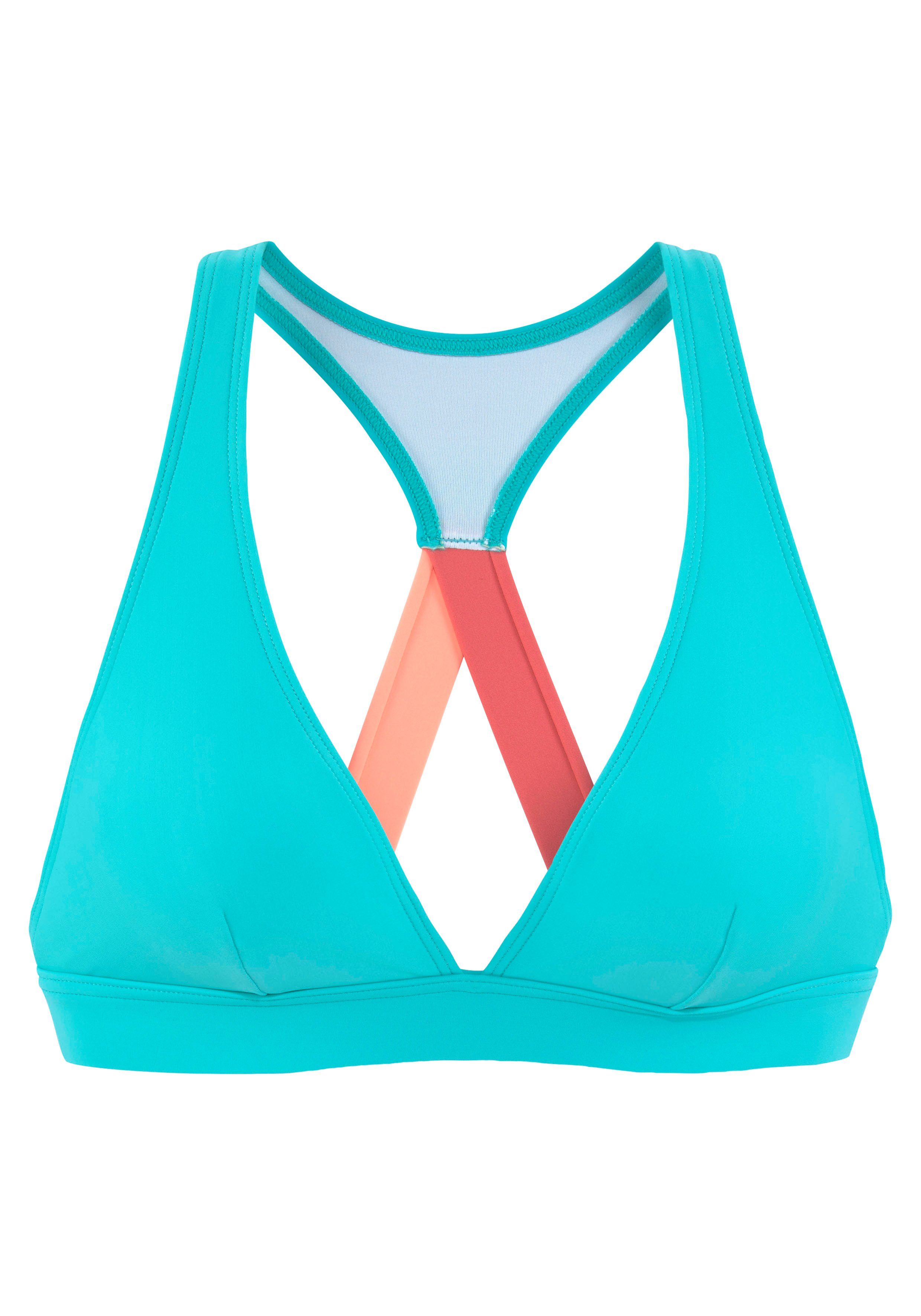 LASCANA ACTIVE Triangel-Bikini-Top Janni, mit Racerback günstig online kaufen