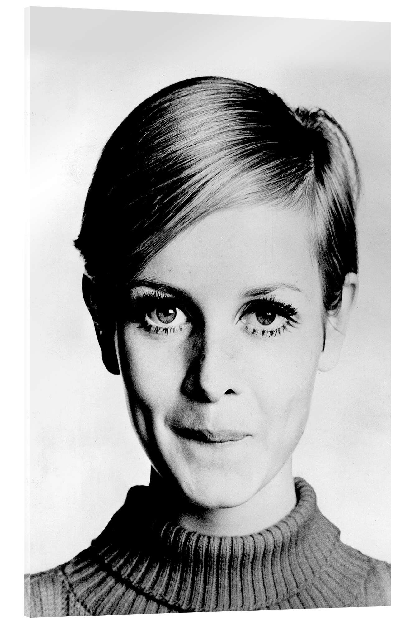 Posterlounge Wandbild Kesse Twiggy, Celebrity Collection, erhältlich als Poster, Leinwandbild, Wandsticker oder Acrylglasbild