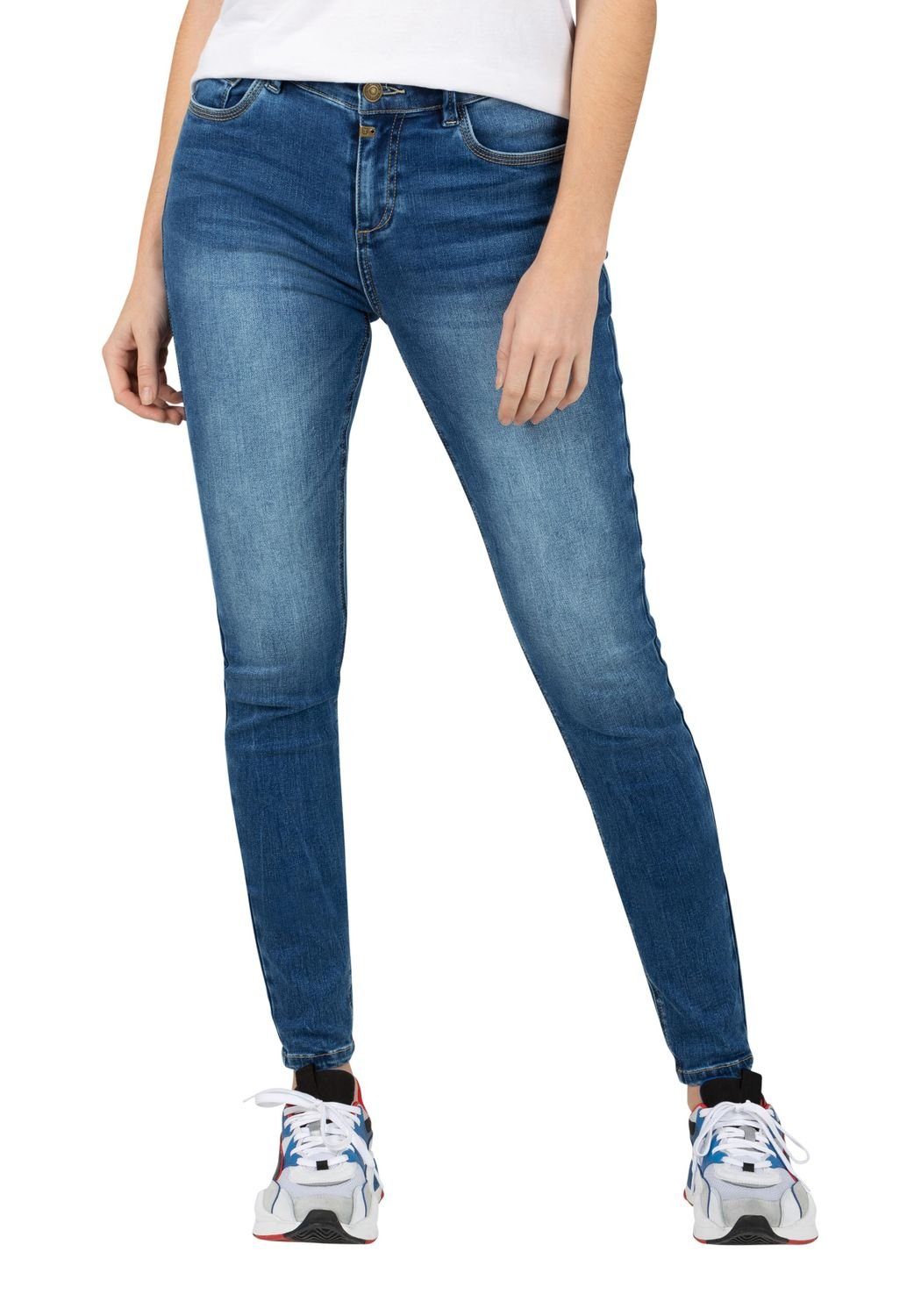 Skinny-fit-Jeans TIMEZONE mit WOMANSHAPE Stretch TIGHT ALEENATZ