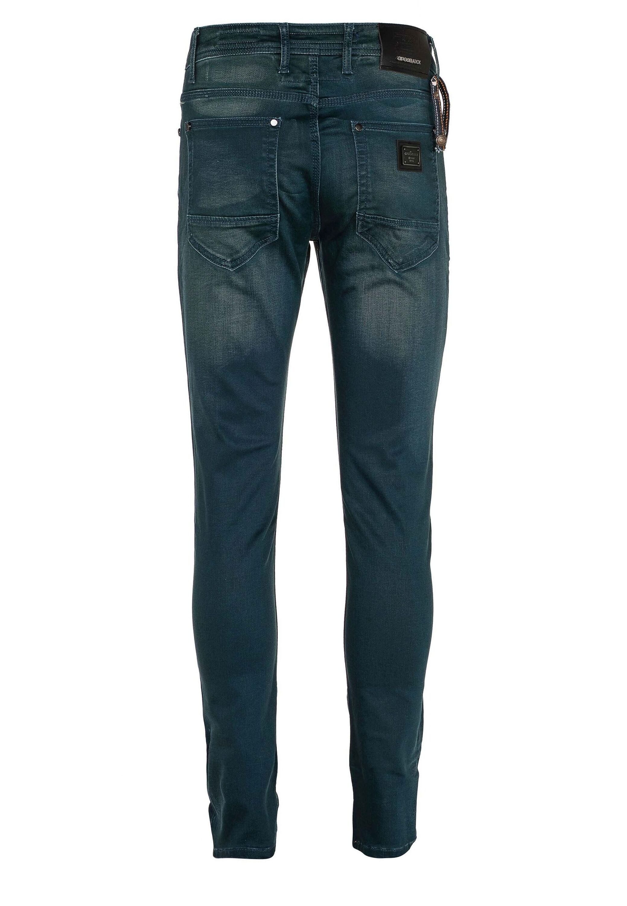 Cipo & Baxx Slim-fit-Jeans Jeans im 5-Pocket Style, CD-492