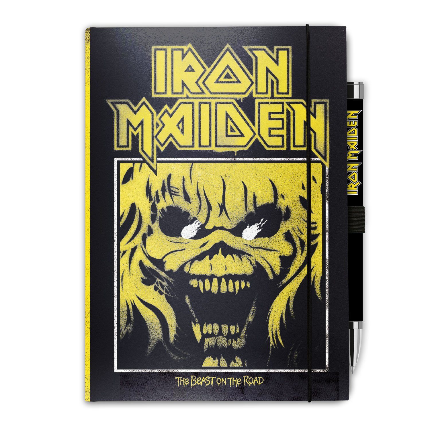 Grupo Erik Schreibgeräteetui Iron Maiden Premium Notizbuch DIN A5 The Beast on the Road