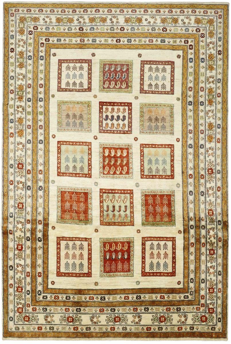 Orientteppich Ghashghai 244x366 Handgeknüpfter Orientteppich / Perserteppich, Nain Trading, rechteckig, Höhe: 12 mm