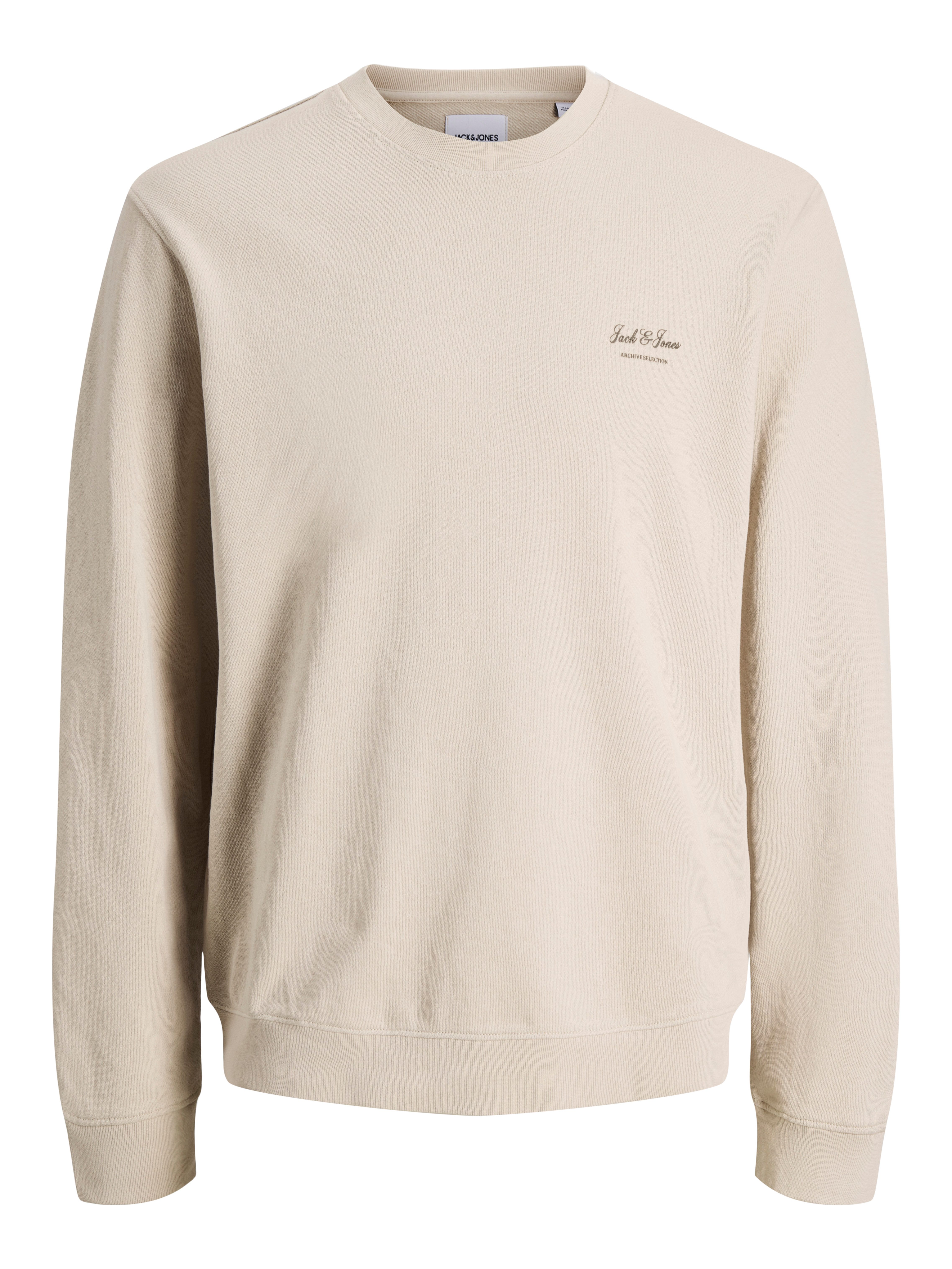 Jack & Jones PlusSize Sweatshirt JJEARCHIVE GRAPHIC SWEAT CN NOOS PLS Baumwollmischung, relaxed fit