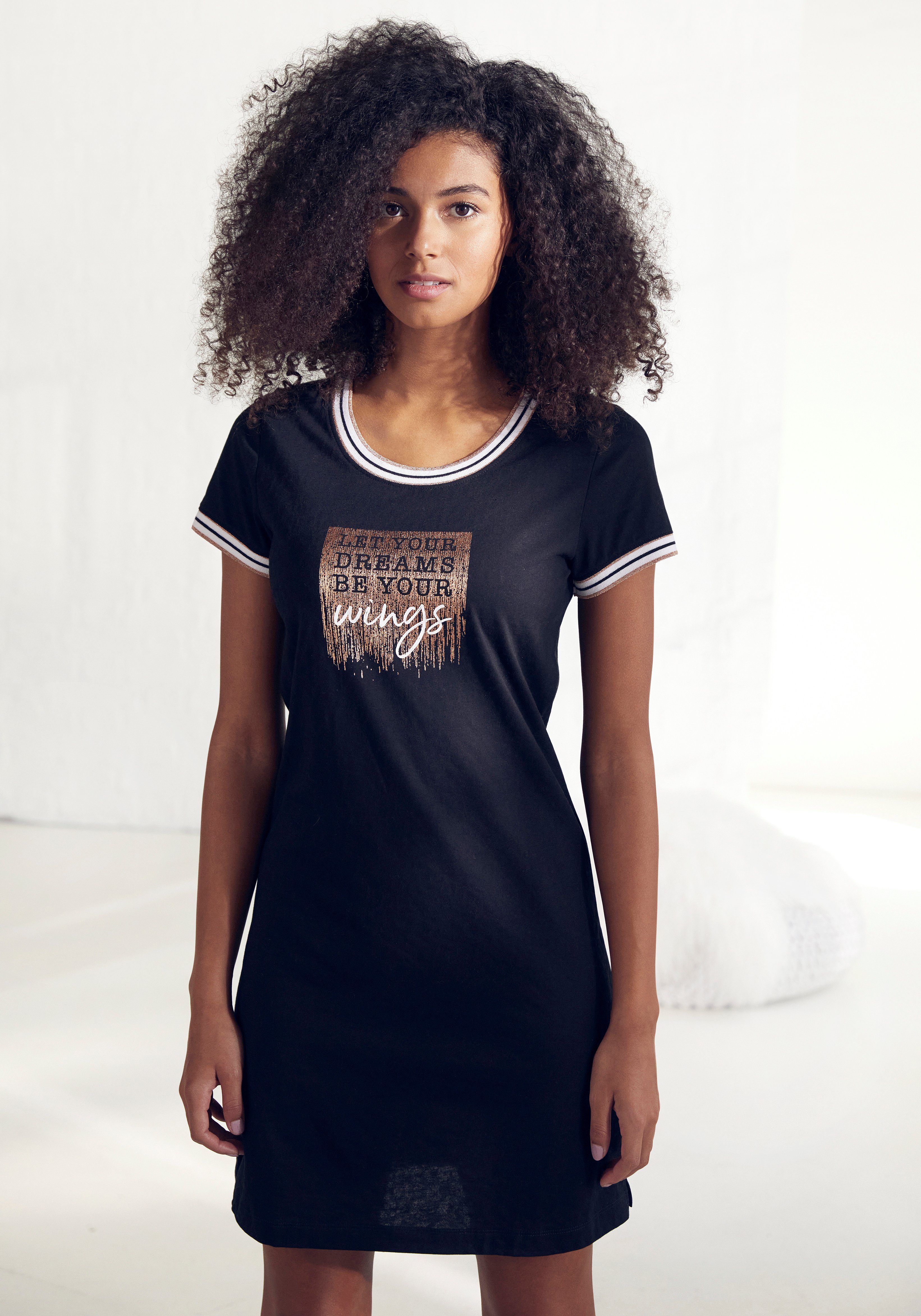 Vivance Dreams mit Statement-Print günstig online kaufen