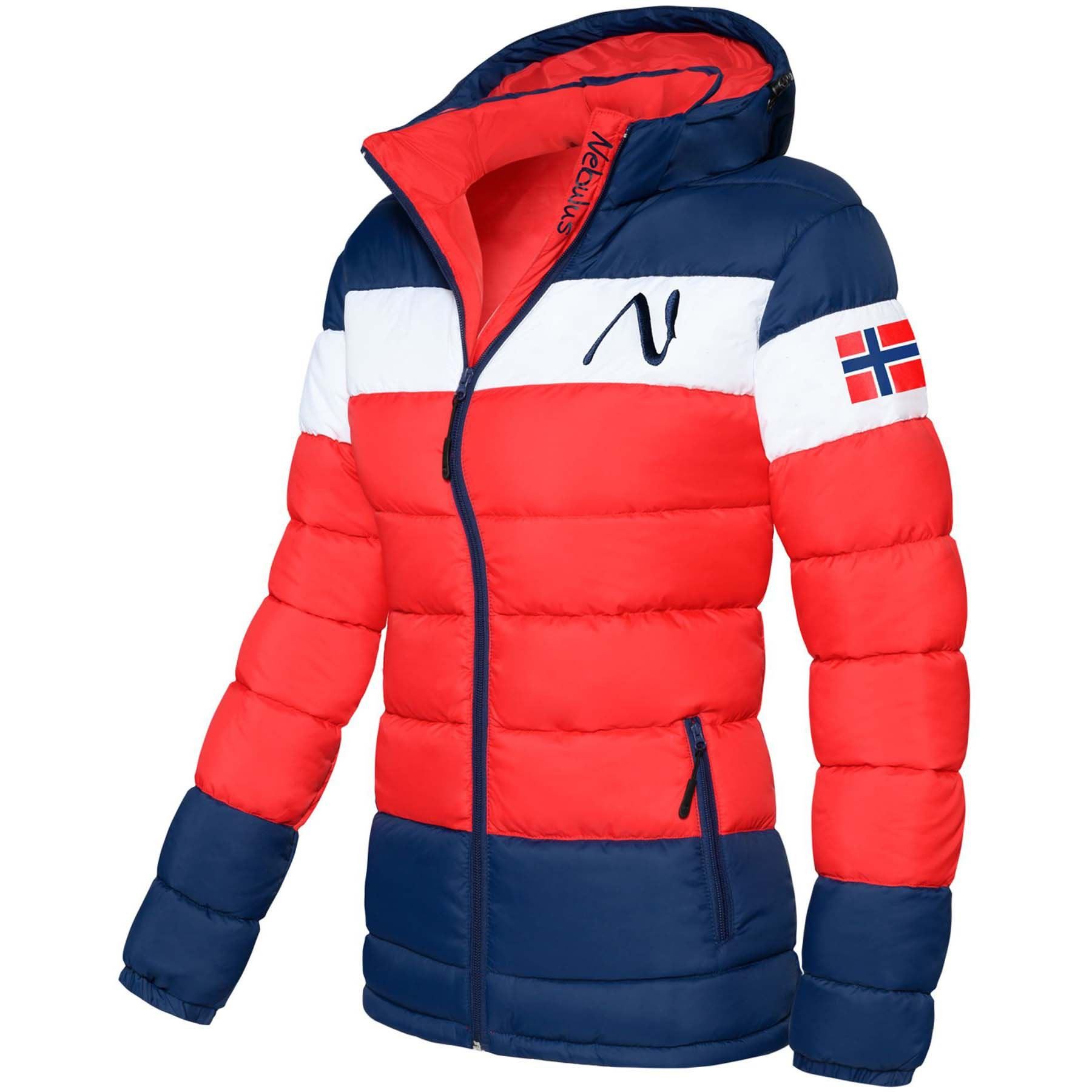 Nebulus Winterjacke MIXUP, P4832 - Damen, rot-blau, S/36