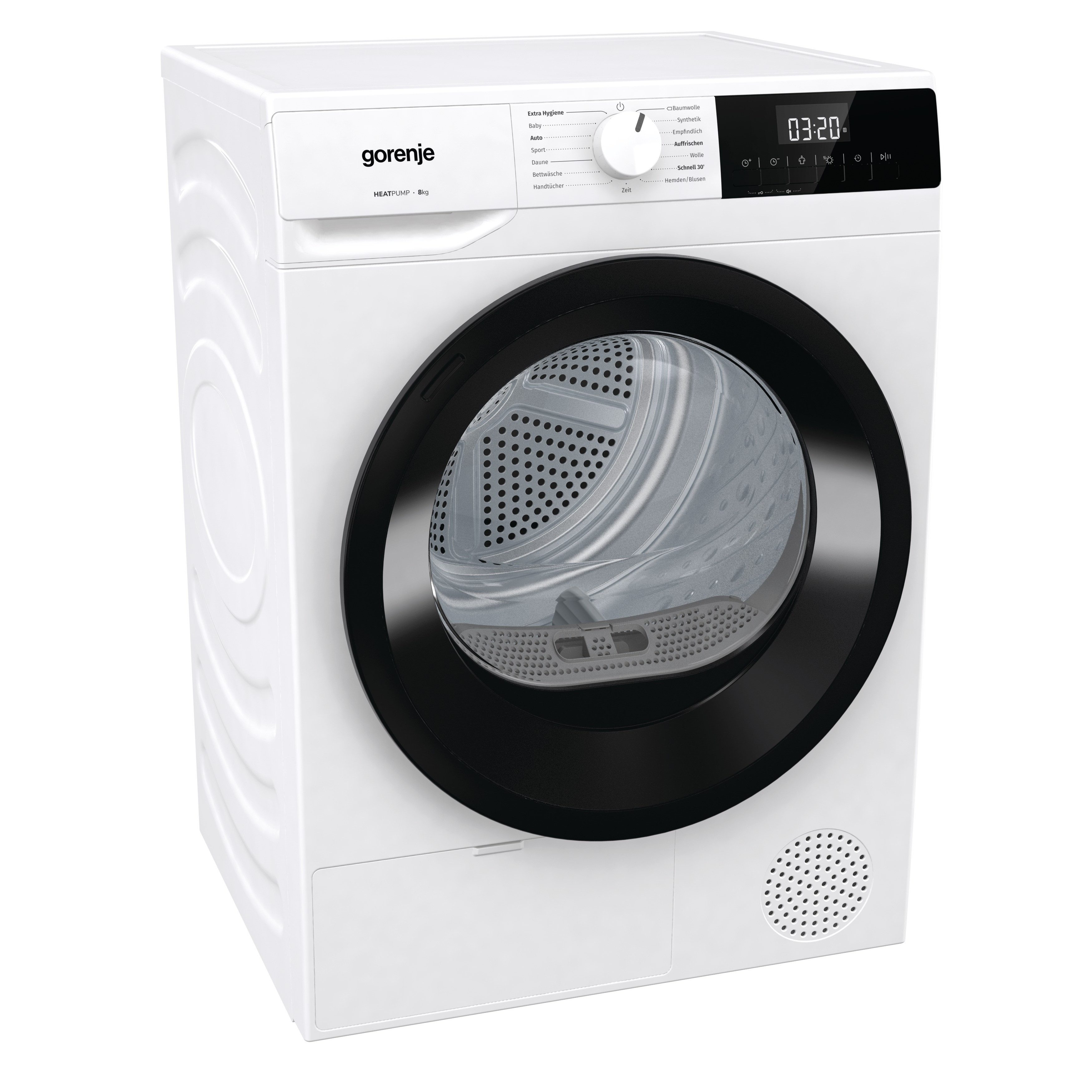 GORENJE Wärmepumpentrockner WaveDHNE82, TwinAir - effizienteres Trocknen