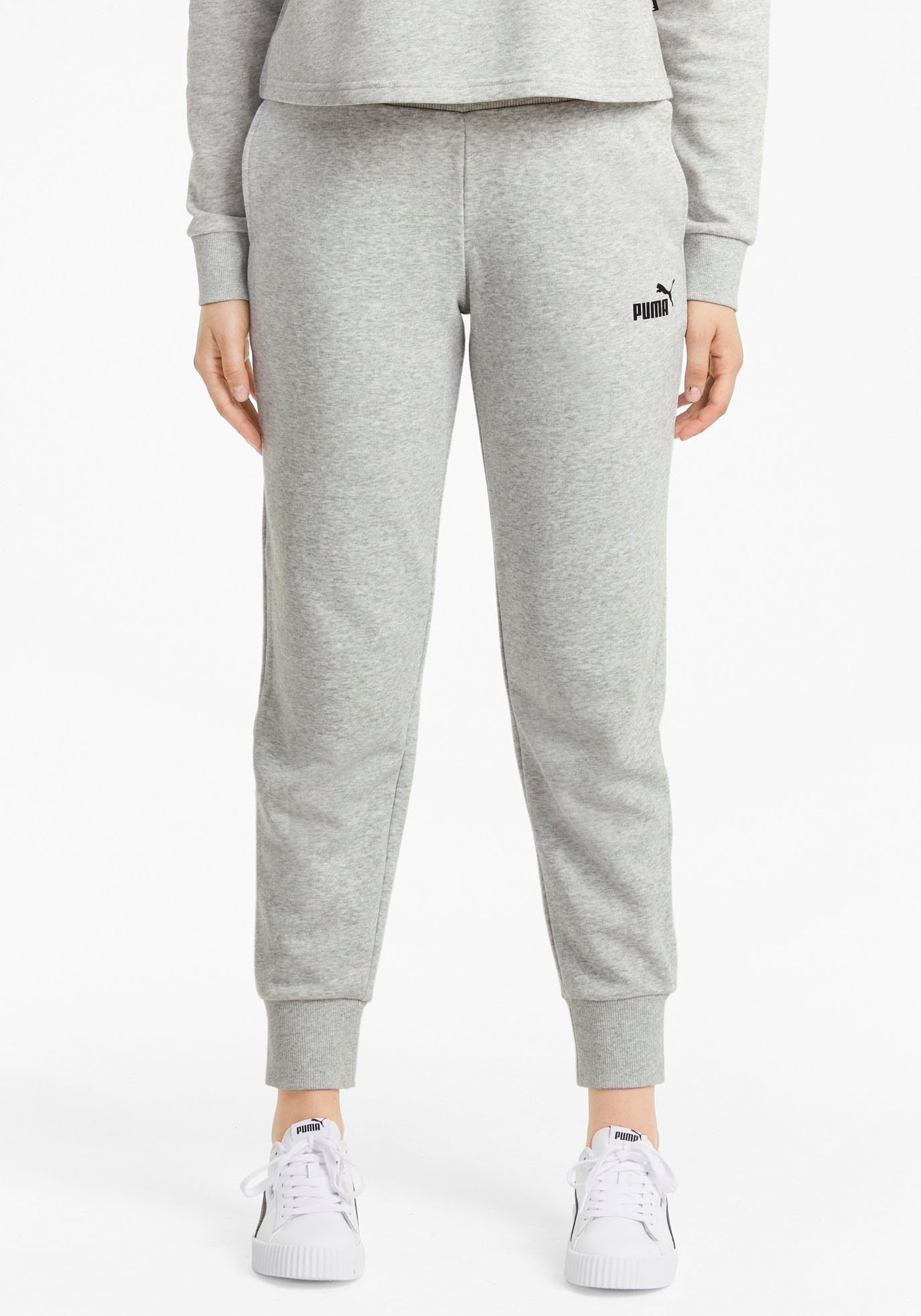 PUMA Jogginghose ESS SWEATPANTS LIGHT GREY HEATHER