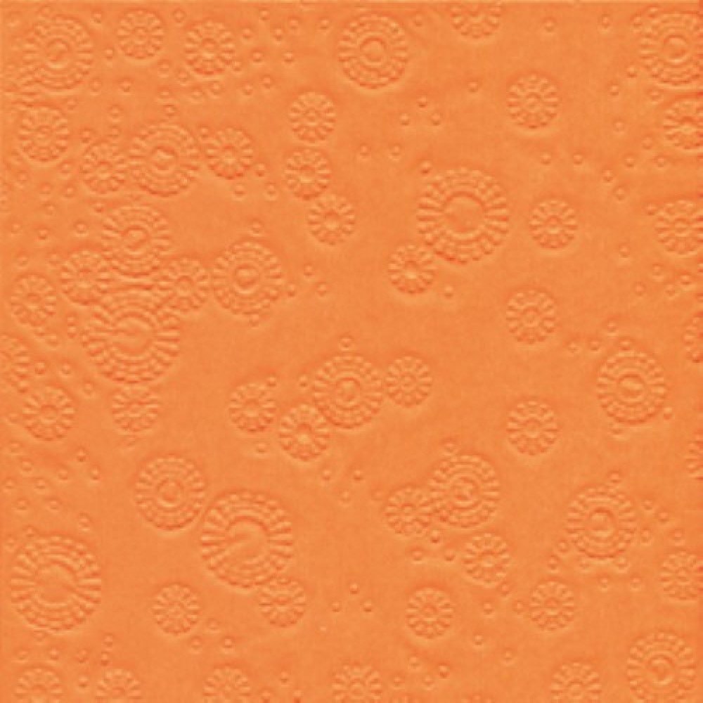 Paper+Design Papierserviette 16 COCKTAIL SERVIETTEN 25x25cm. MOMENTS, geprägt. Uni farbig.