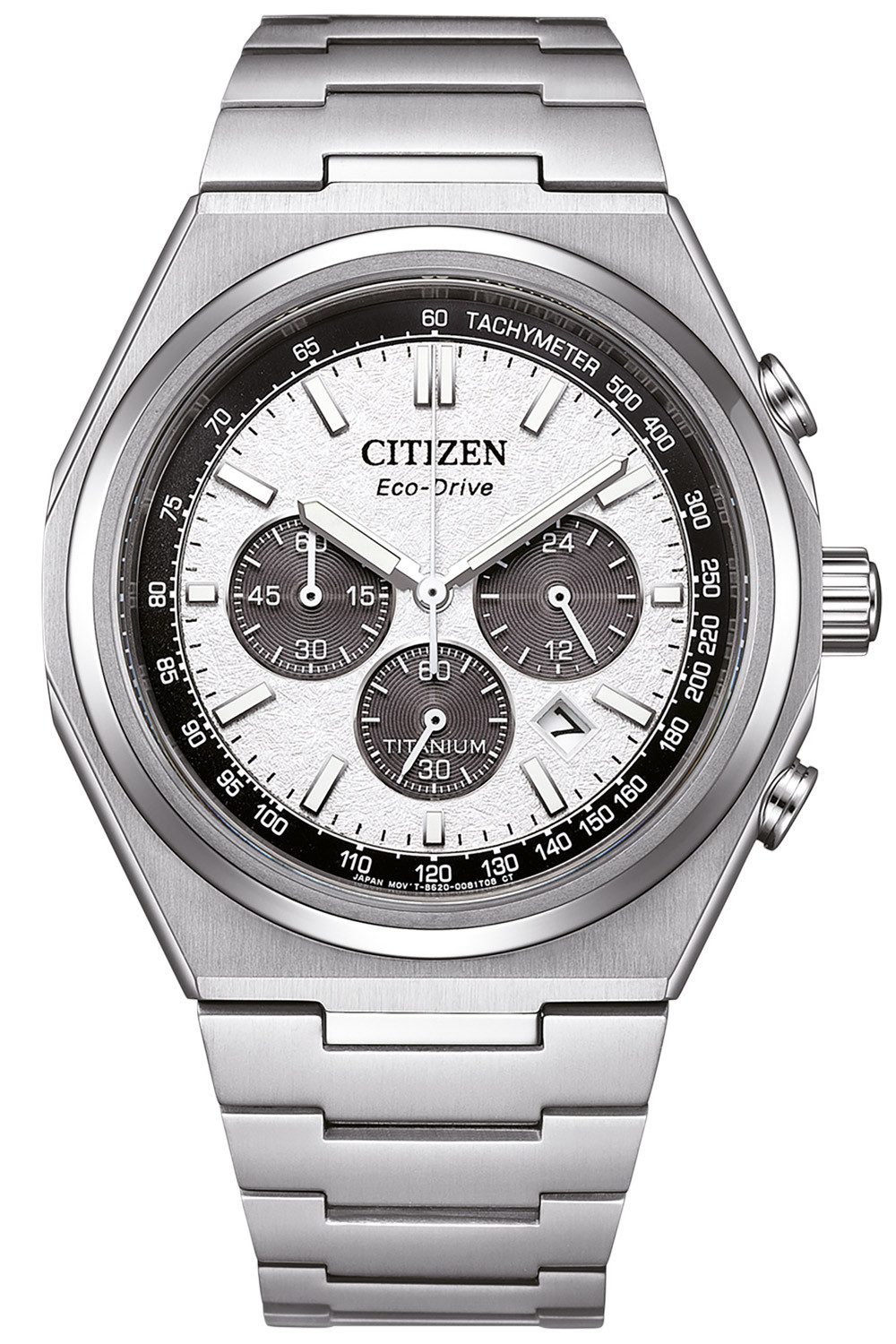 Citizen Chronograph Eco-Drive Chronograph Titan Silberfarben