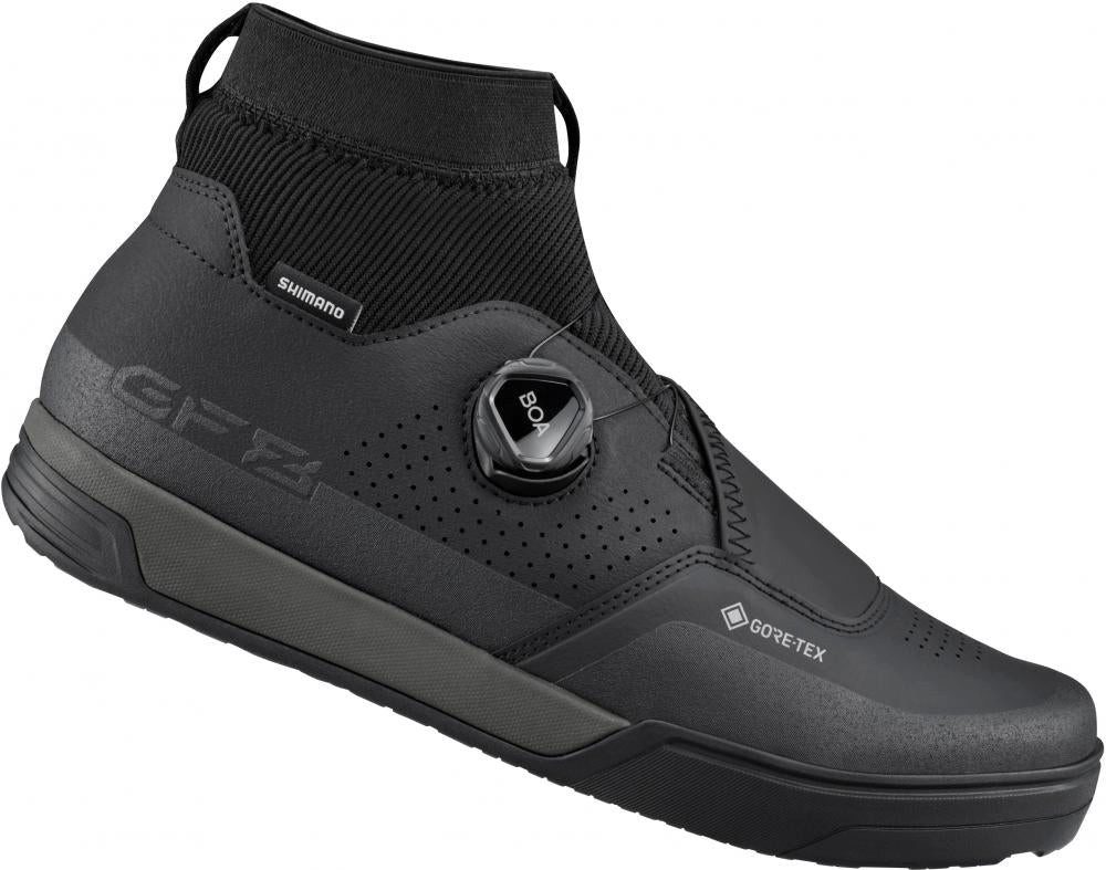 Shimano SHIMANO Fahrradschuhe GF800GTX Herren/Damen MTB FLATPEDAL 44 Schwarz Fahrradschuh