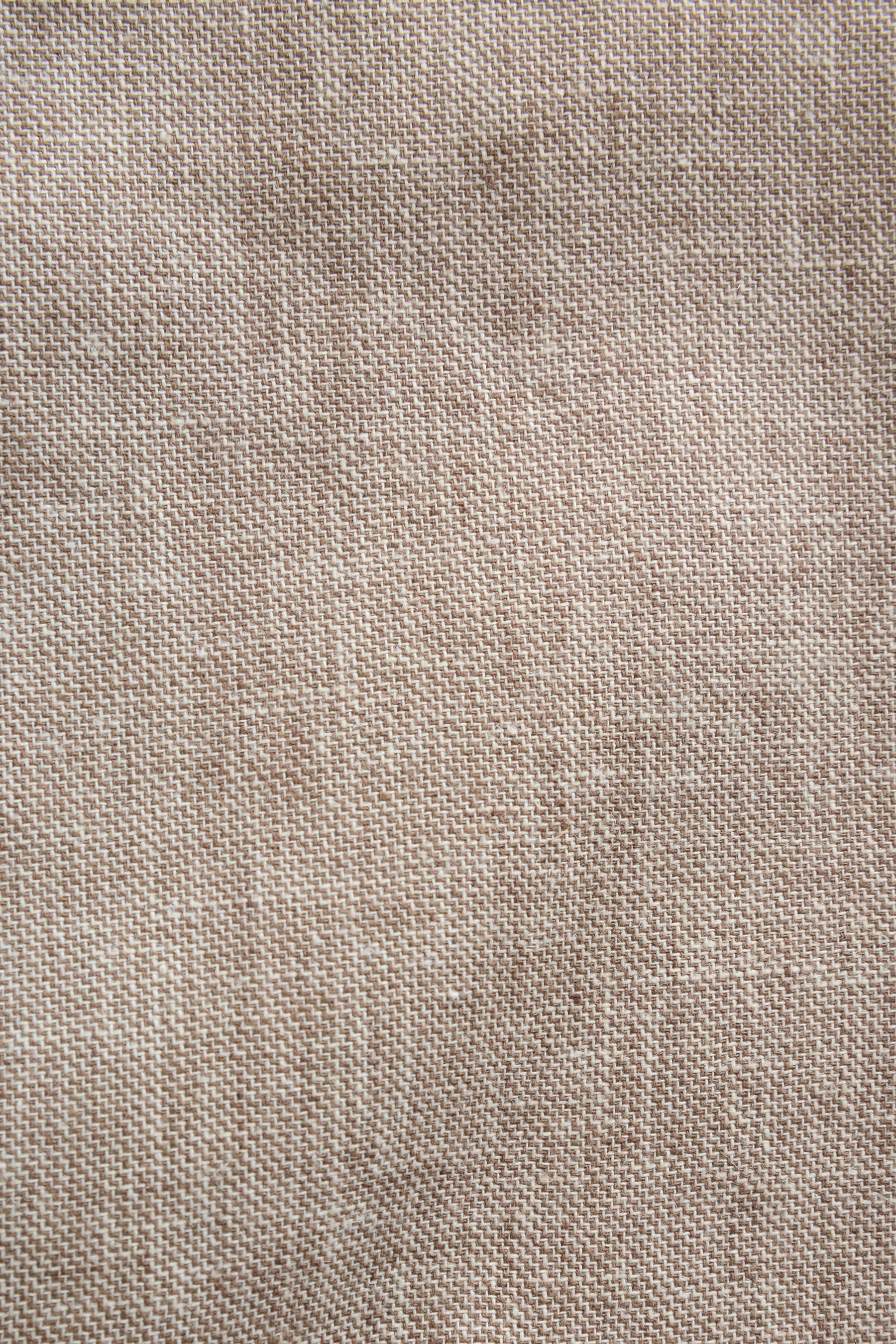 Next Anzugweste Strukturierte Anzugweste aus Leinengemisch (1-tlg)