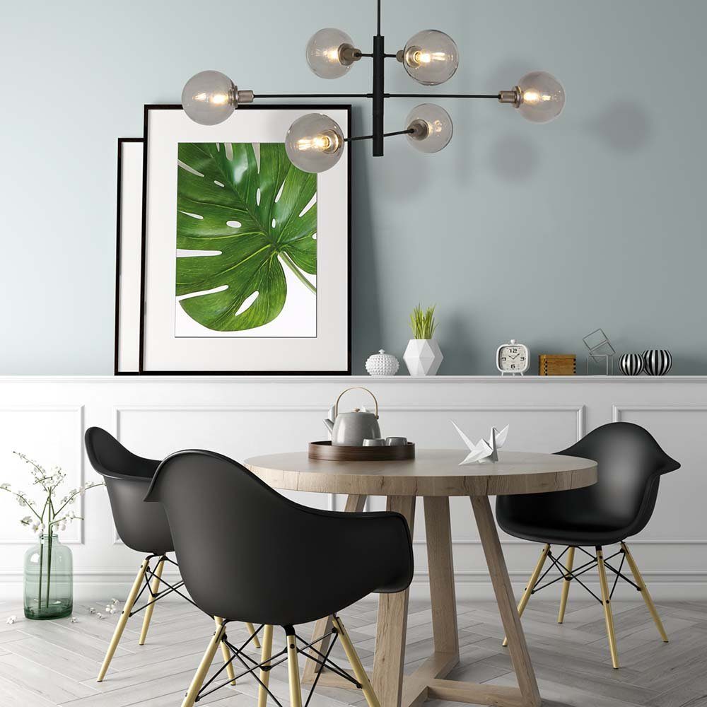 Steinhauer LIGHTING Pendelleuchte, Hängelampe Pendelleuchte Esstischlampe dimmbar Rauchglas