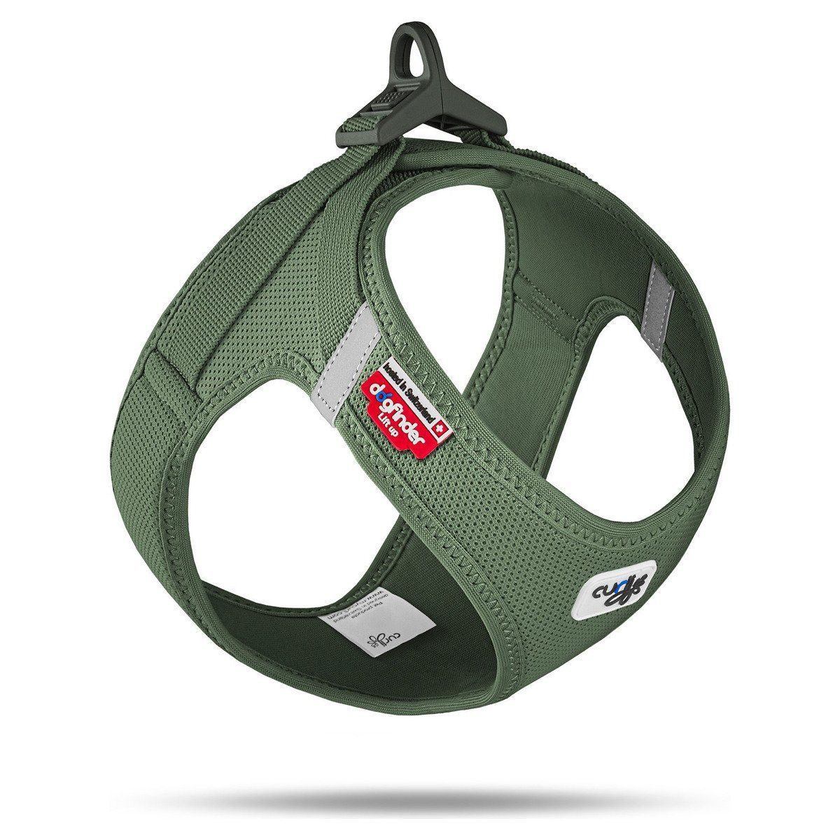 Curli Hunde-Geschirr Clasp Vest Geschirr Air-Mesh Special Edition 2022 Moss günstig online kaufen