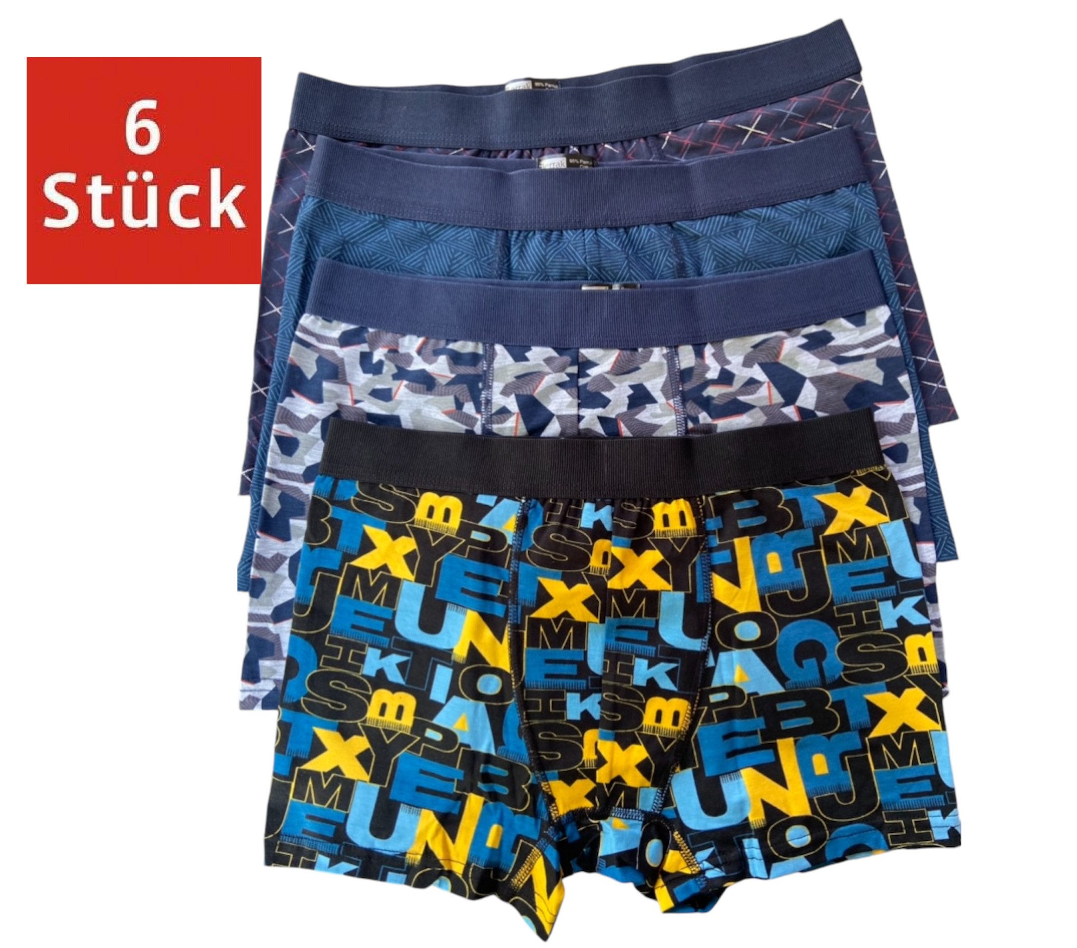 DDOnlineShop Boxershorts Herren Retroshorts Unterhosen Slips (Packung,Spar- günstig online kaufen