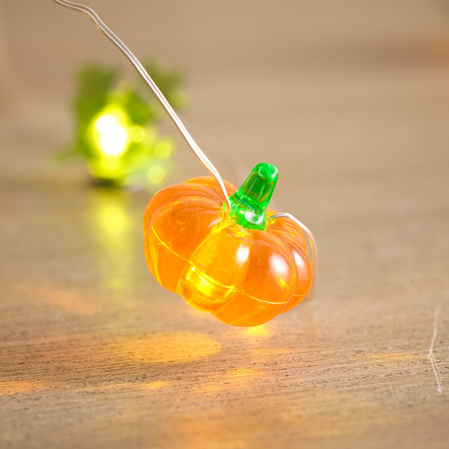 Lights4fun LED-Lichterkette 30er Lichterkette Herbstfarben – Bild 2 von 5