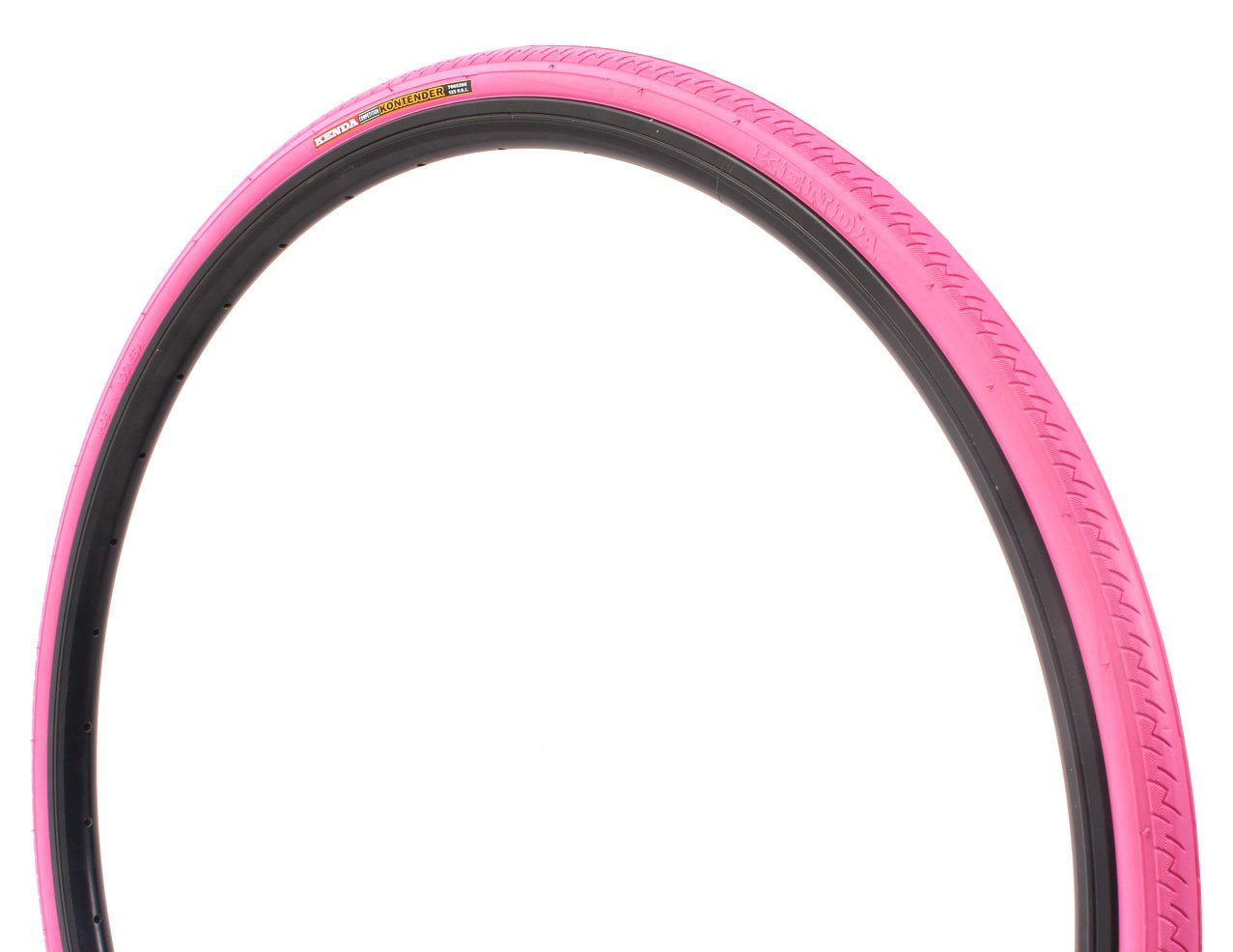 KHEbikes Fahrradreifen KENDA Kontender Rennradreifen 700x26C – Pink, 60 TPI, (1-tlg)