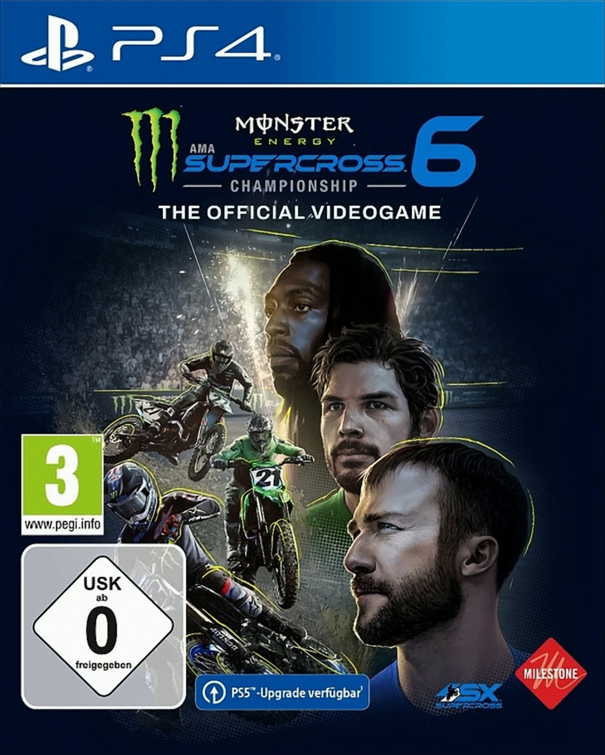 Monster Energy Supercross - The Official Videogame 6 (PS4), Playstation 4