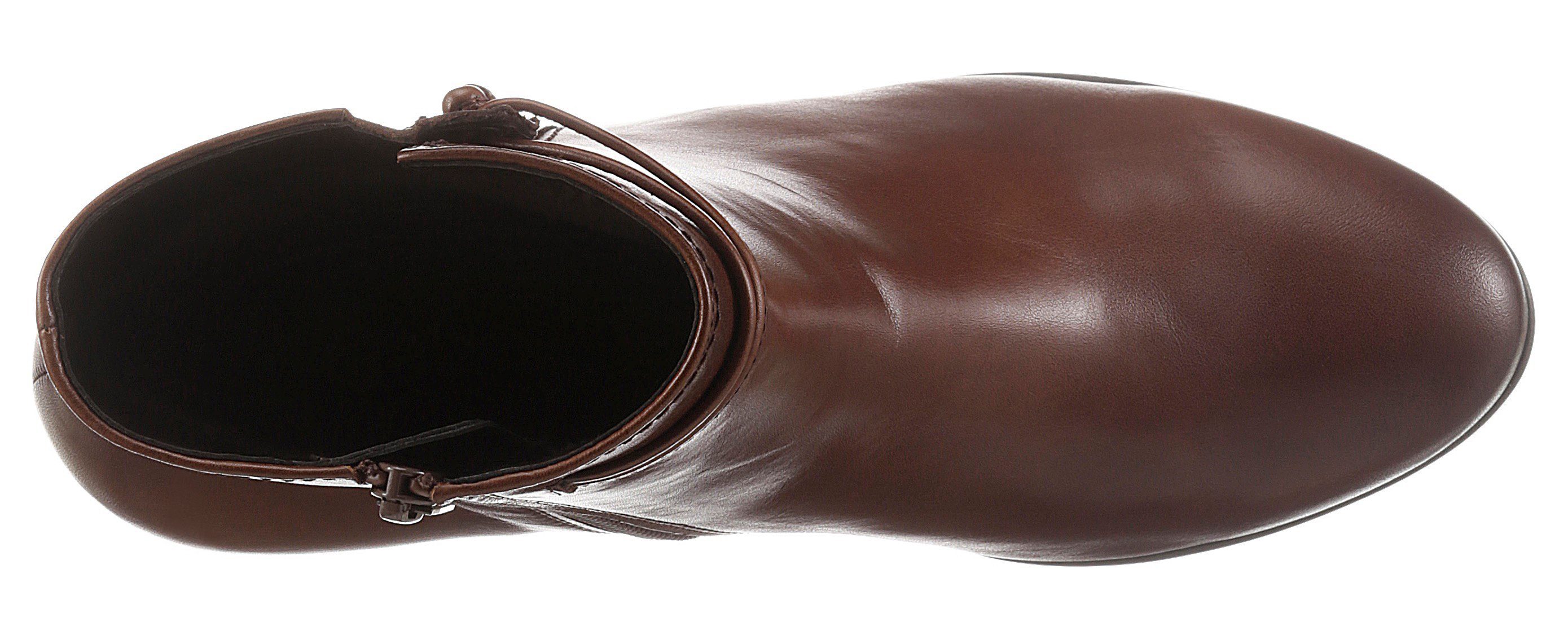 Gabor Stiefelette, Trichterabsatz, Ankleboots mit Hovercraft Luftkammer-Laufsohle