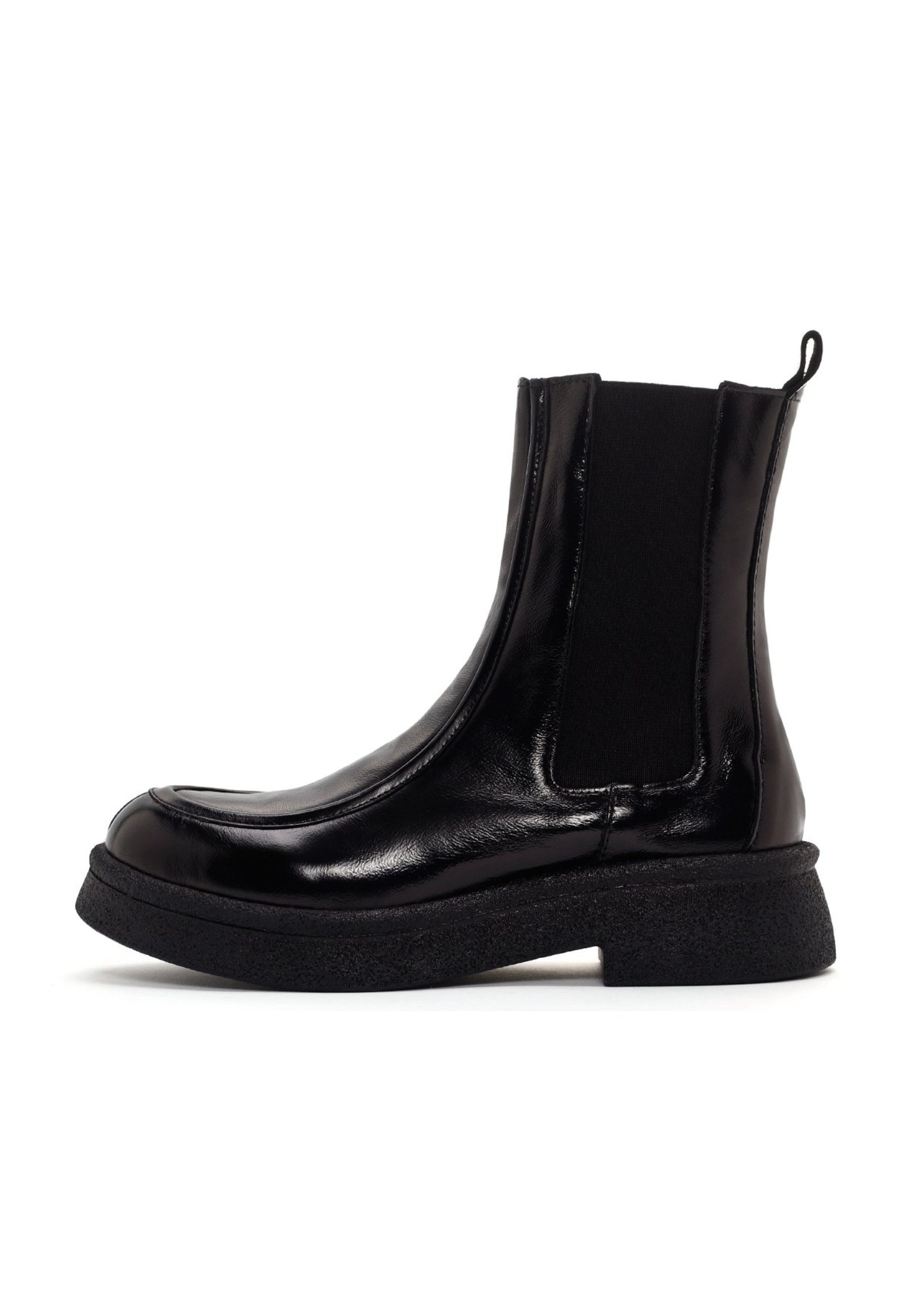 Derimod Chelsea-Stiefel aus Lackleder Chelseaboots günstig online kaufen