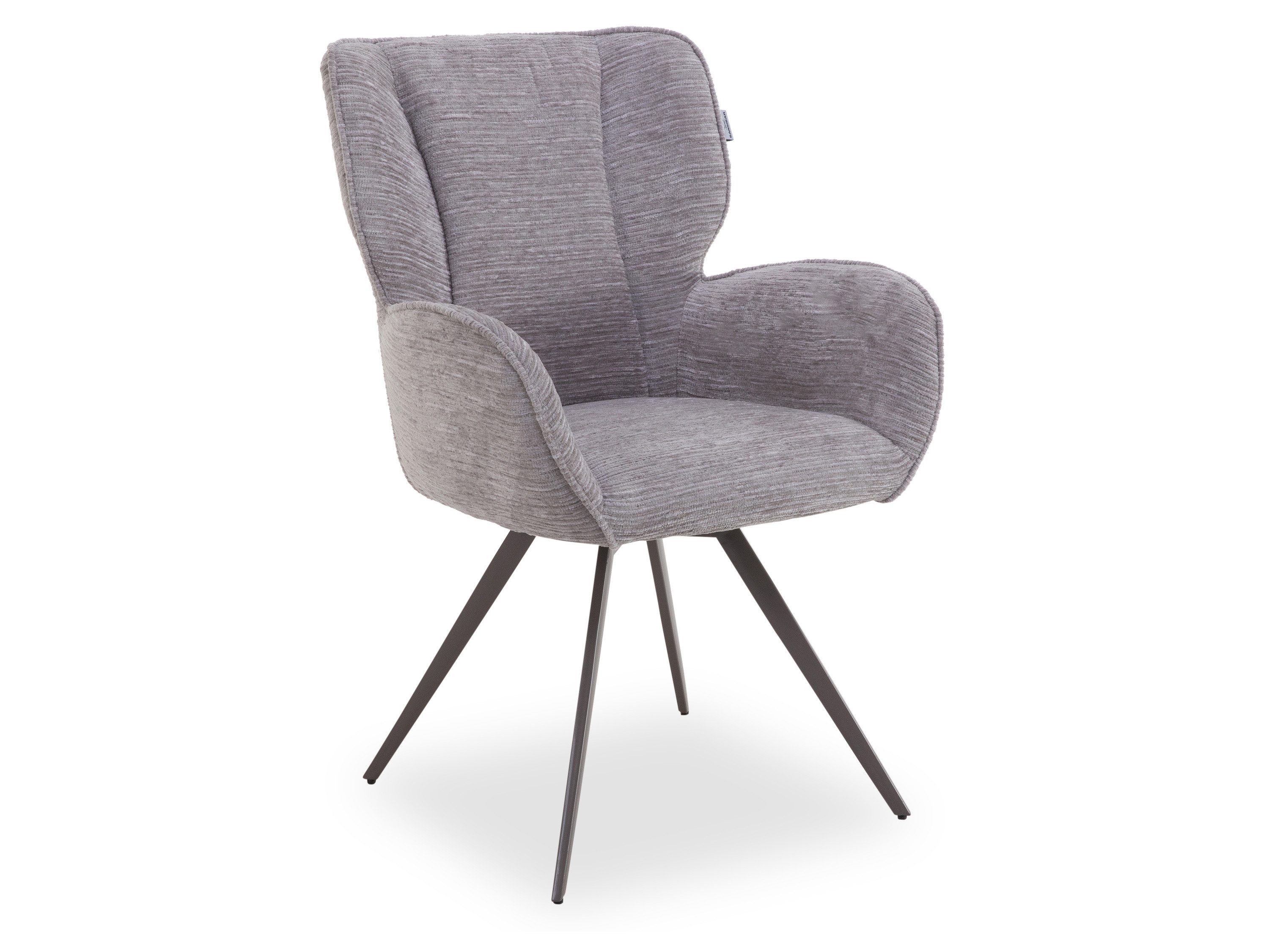 Esszimmerstuhl Polsterstuhl SANSIBAR HELLAND BHT 65x91x59 cm grau Esszimmerstuhl