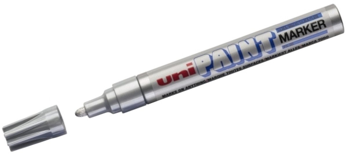 uni-ball Permanentmarker Lackmalstift Uni-Paint PX-20 2-3 mm silber