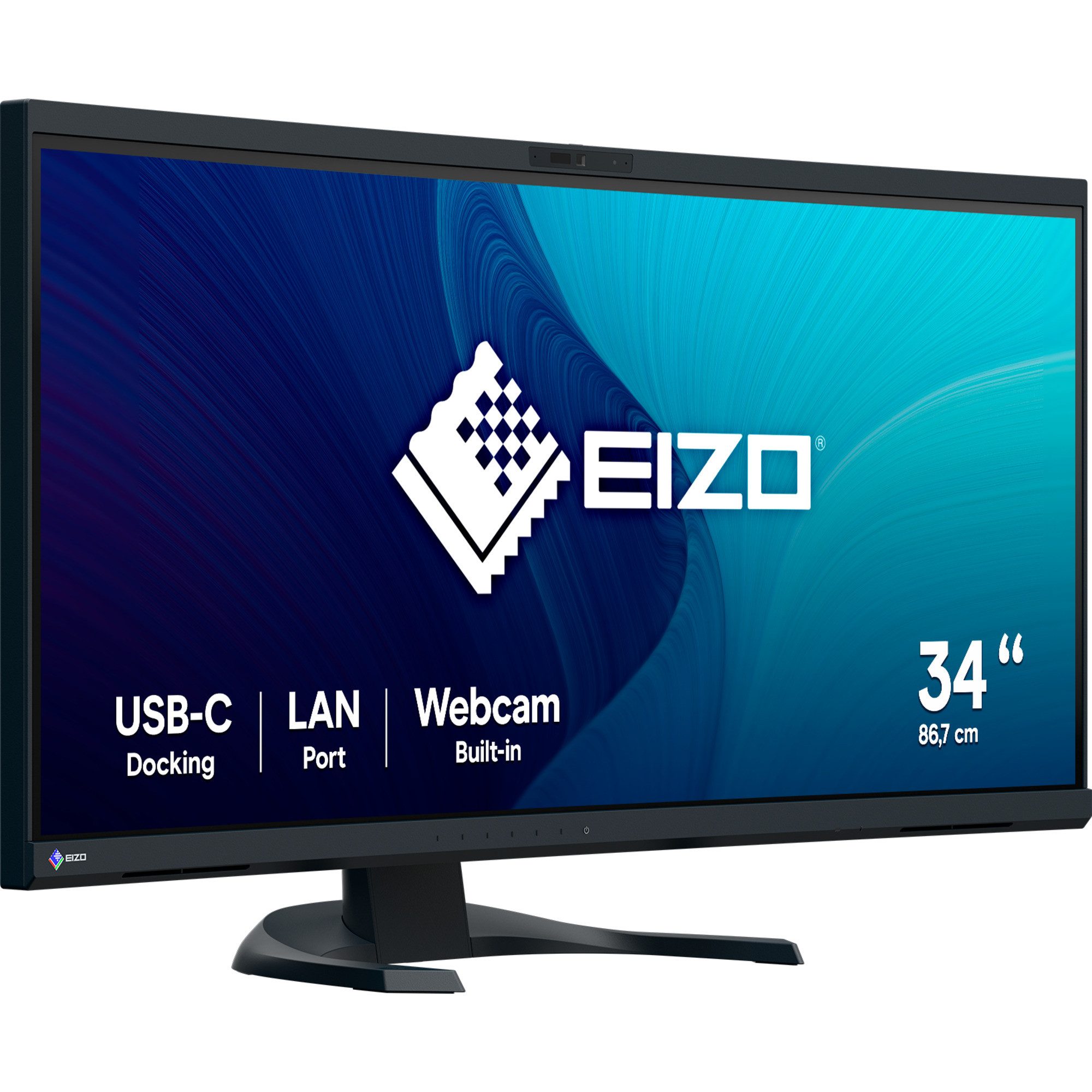 Eizo EIZO FlexScan EV3450XC-BK, LED-Monitor, (UWQHD, TFT-Monitor (3440 x 1440 px)