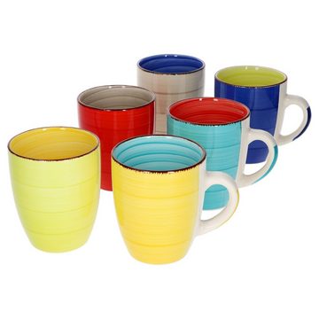 MamboCat Becher 6er Set Kaffeebecher Malaga Snaily