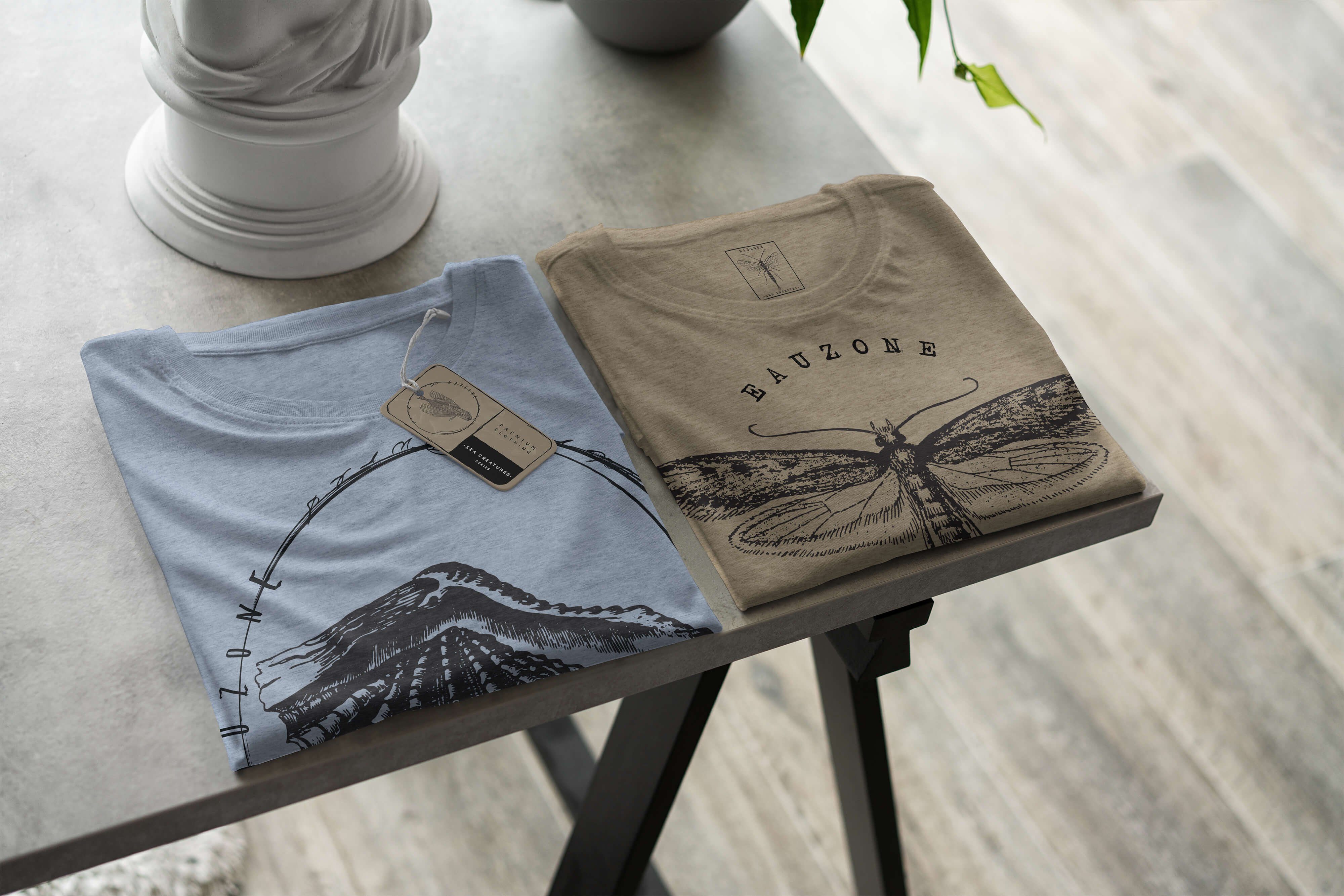 Schnitt T-Shirt Creatures, / Denim und T-Shirt sportlicher Sinus Sea 081 - Struktur Art Tiefsee Sea Stonewash Fische feine Serie: