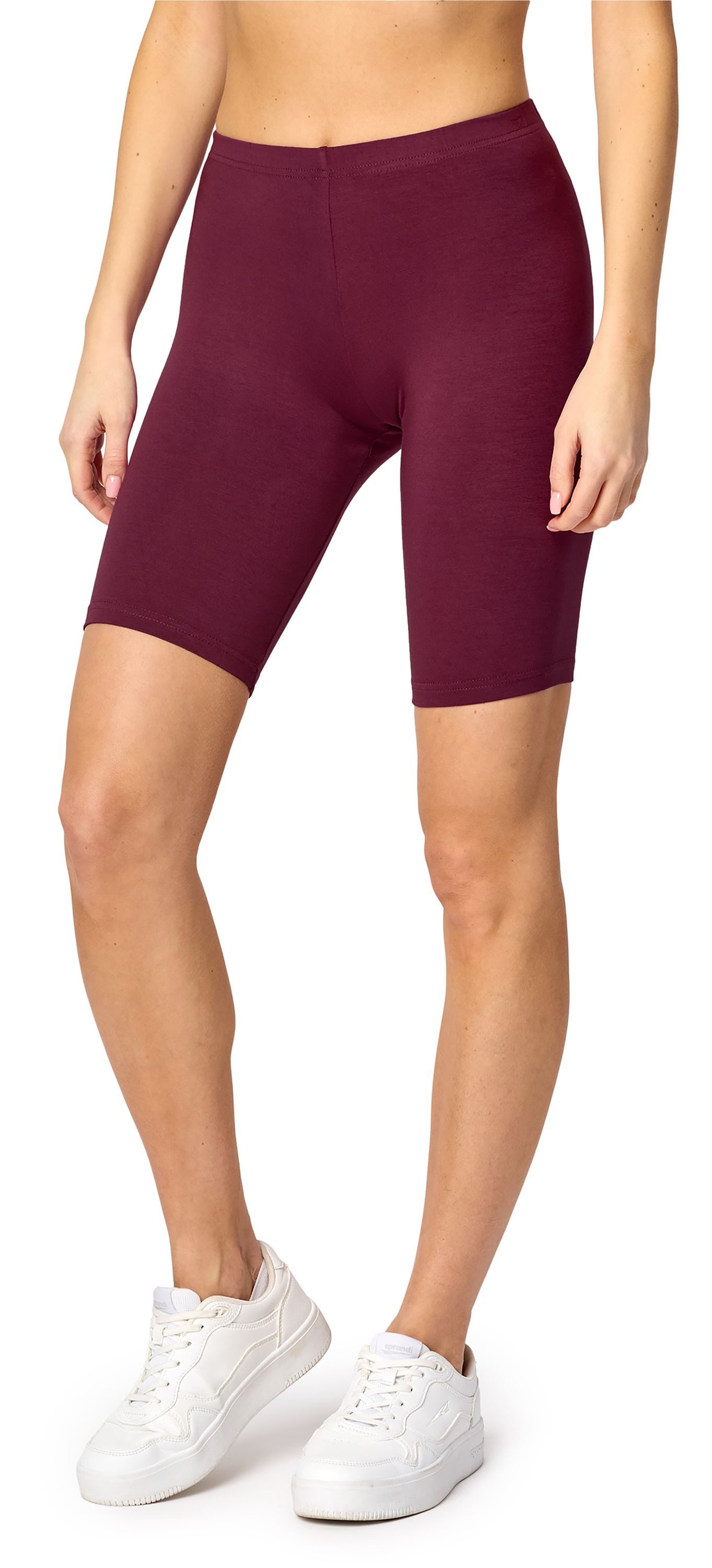Leggings Damen Shorts aus Viskose BLV50-149