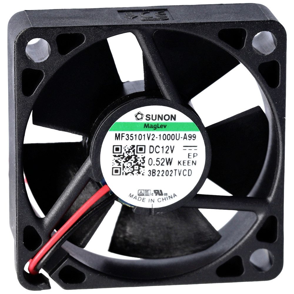 Sunon Корпус вентилятора Sunon MF35101V2-1000U-A99 Axiallüfter 12 V/DC 11.04 m³/h (L x B x H) 1