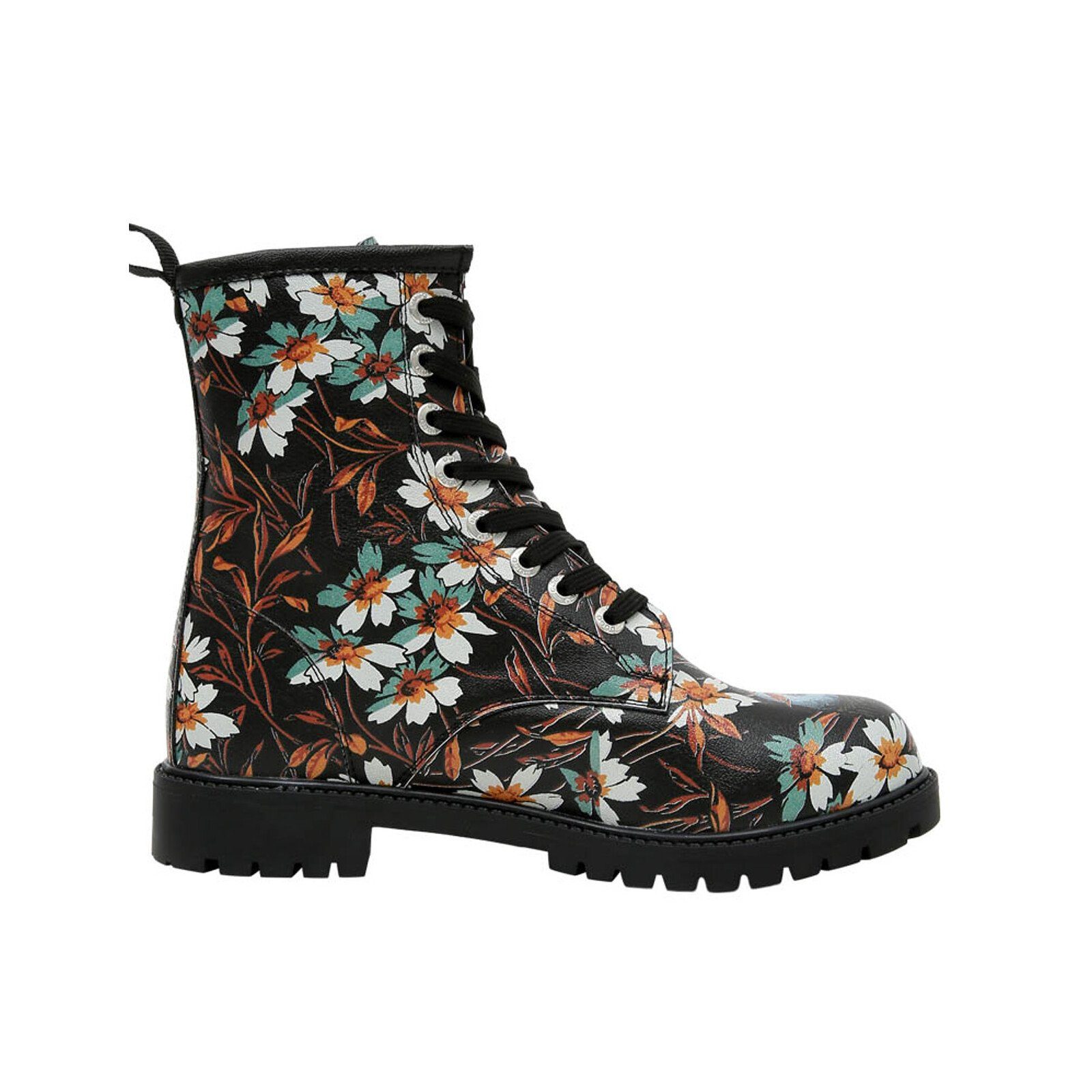 DOGO Long Boots Schnürstiefel Are You Lost Damen Stiefeletten, Longe Schnürboots Handgefertigt