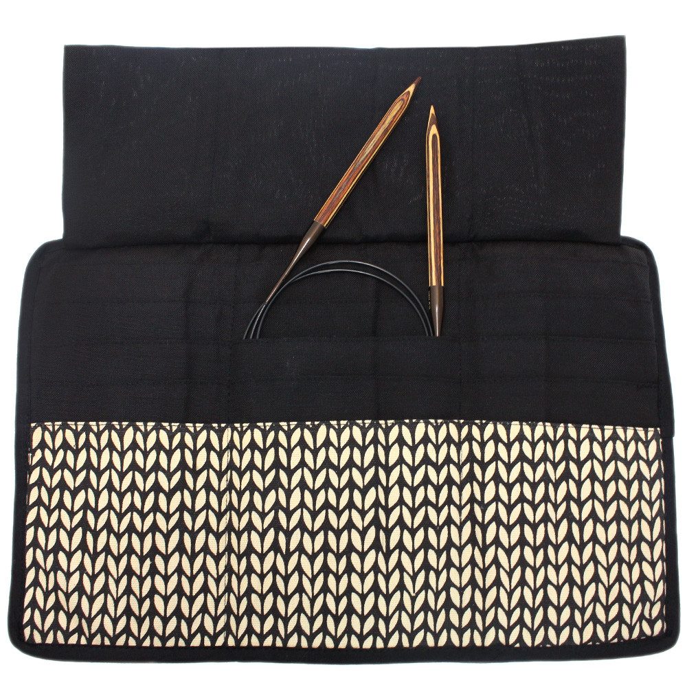 LANA GROSSA Rundstricknadeln Lana Grossa Nadeltasche mit Platz für 15 Rundstricknadeln, Tasche für Rundstricknadeln