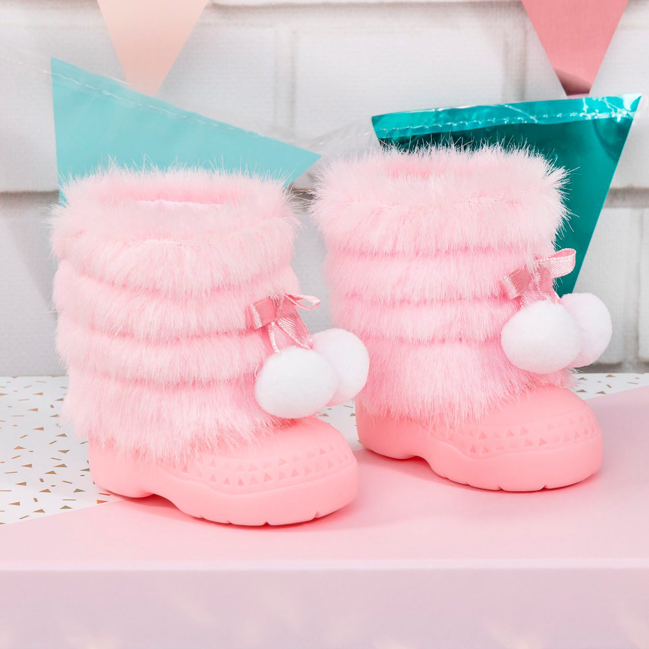 Bayer Puppen Schuhe Winterstiefel, (2-tlg), in Geschenkverpackung