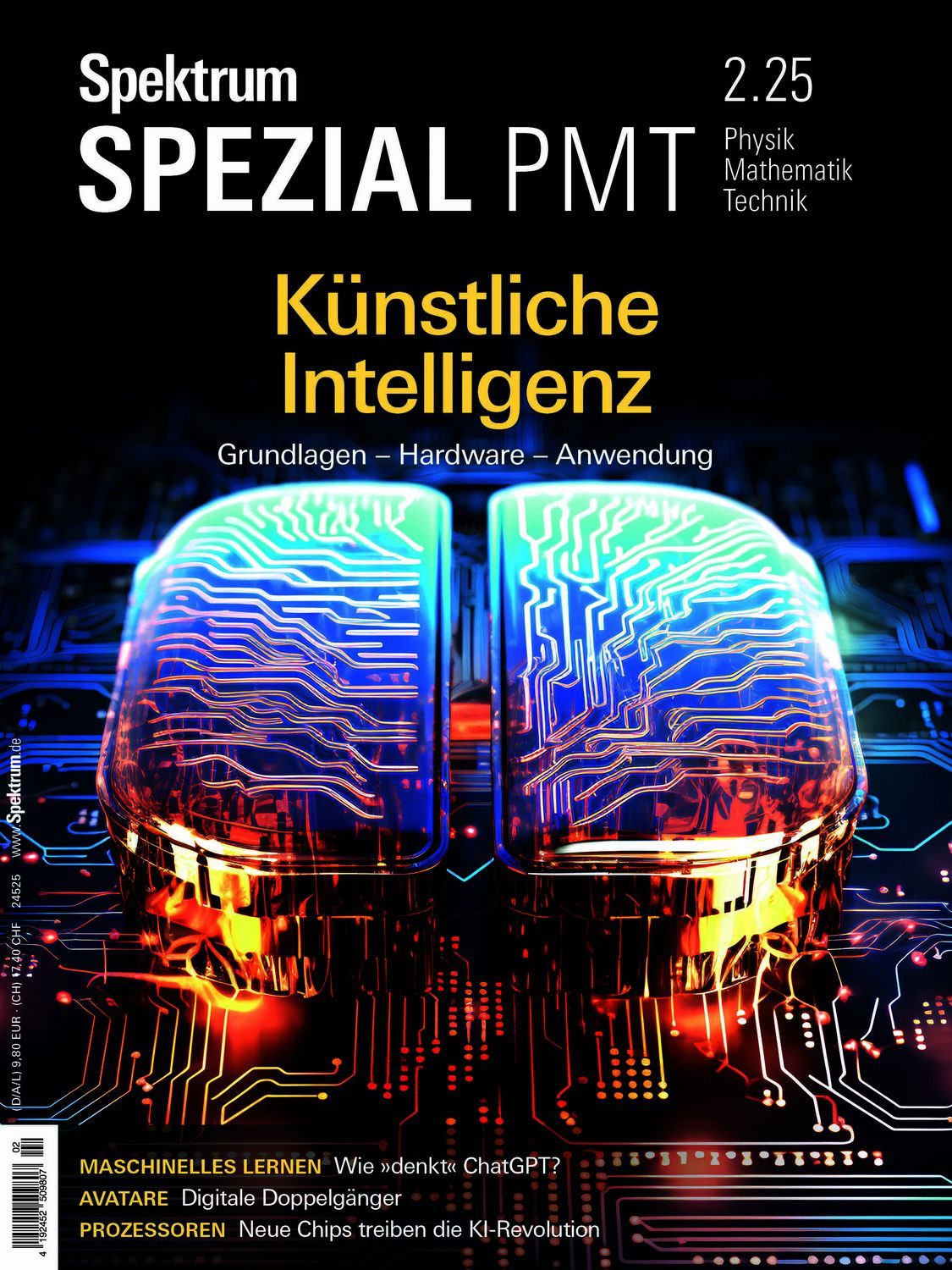 Spektrum Spezial PMT 2/2025 - Künstliche Intelligenz / Spektrum der Wissenschaft