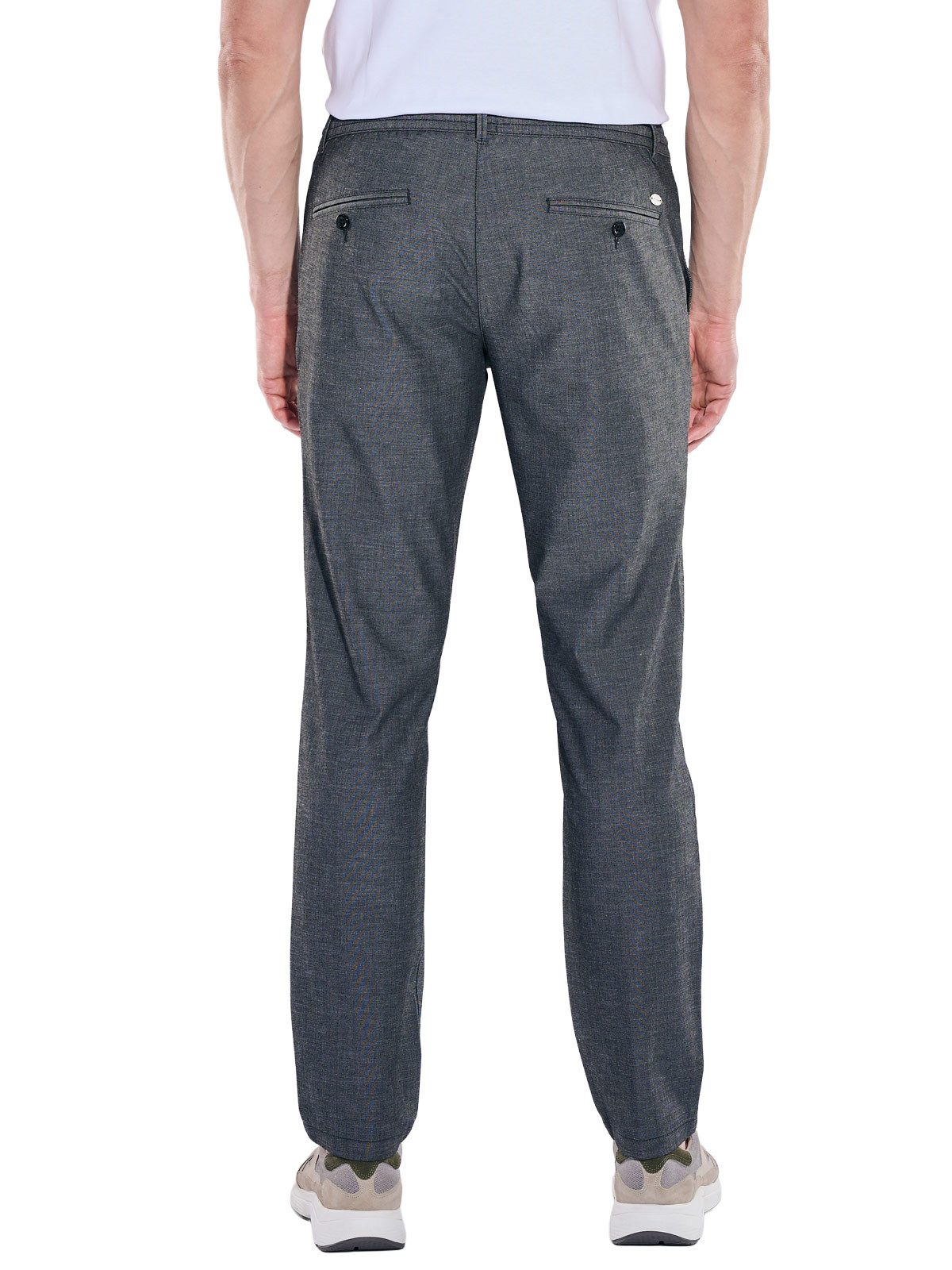 Engbers Chinohose Herren Chino straight, Anthrazit