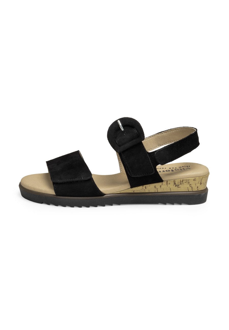 vitaform Damenschuhe Sandalette echt Leder Sandalette