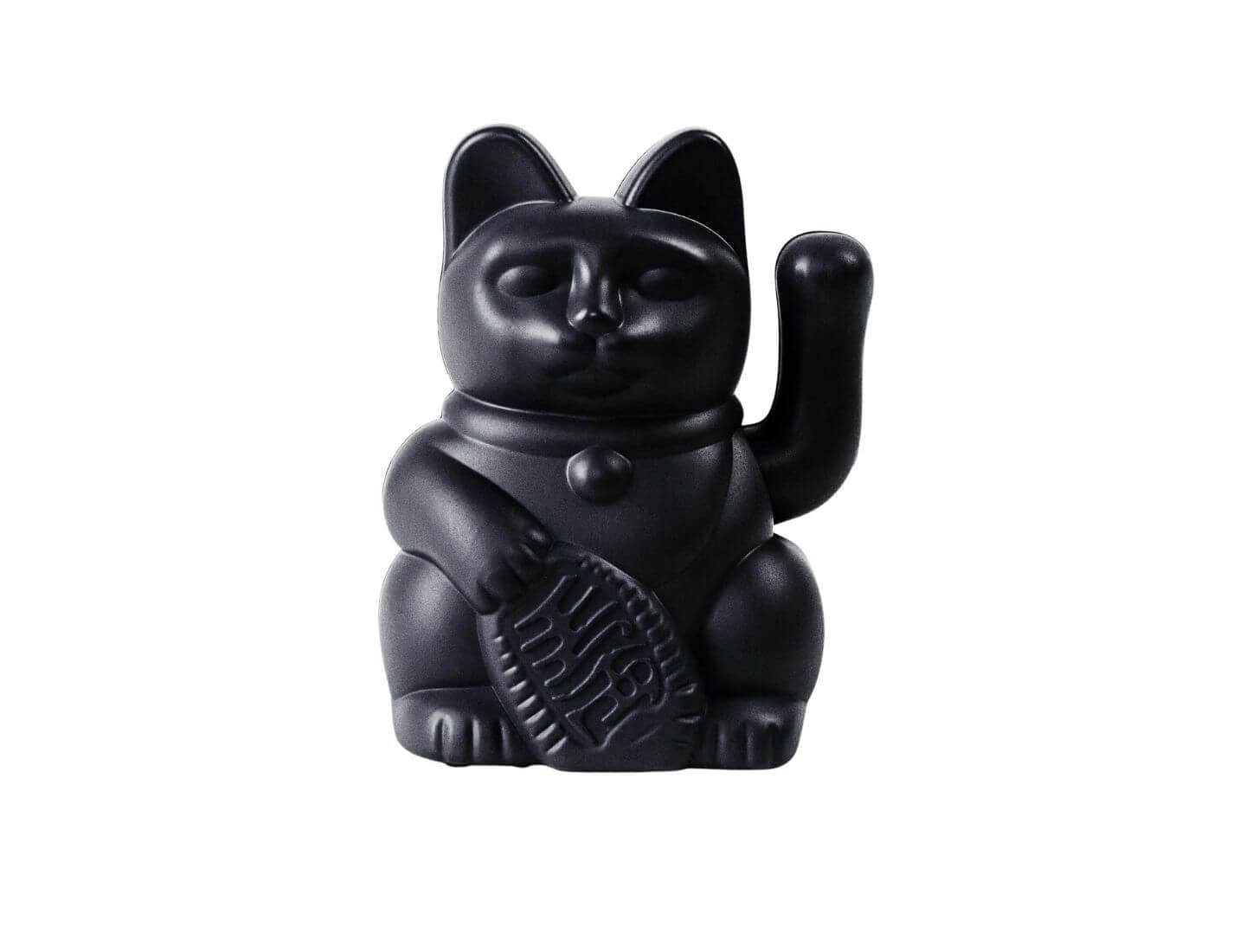 Donkey Products Winkekatze Winkekatze Solar Schwarz